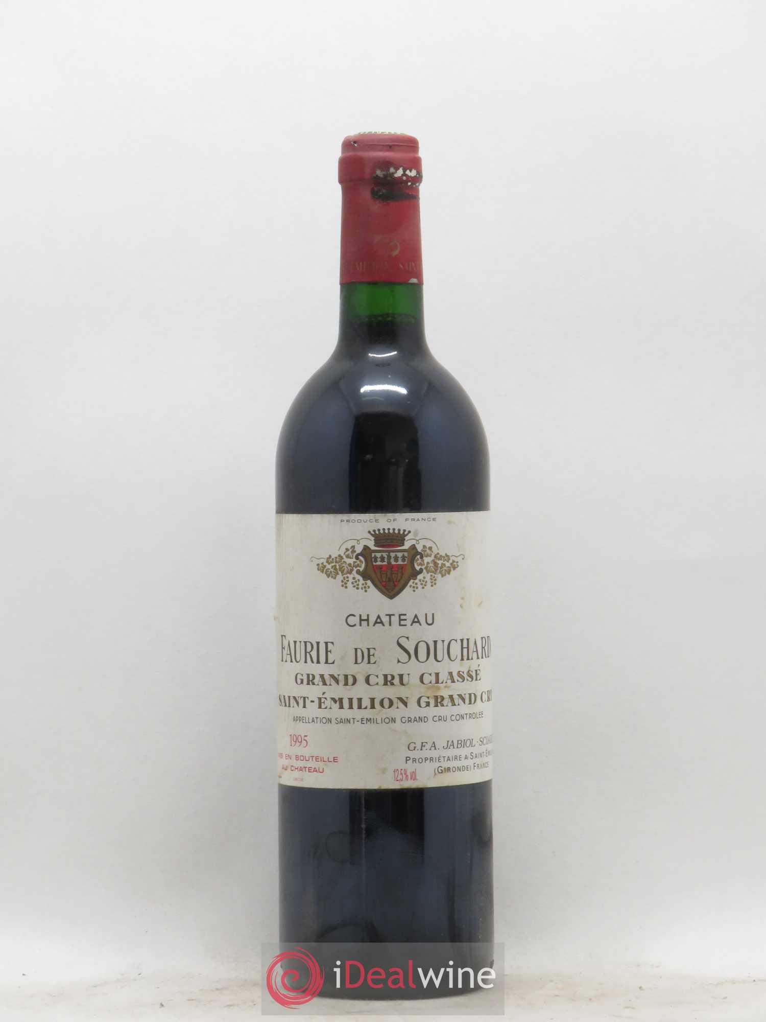 Château Faurie de Souchard Grand Cru Classé 1995 - Lot of 1 bottle - 0