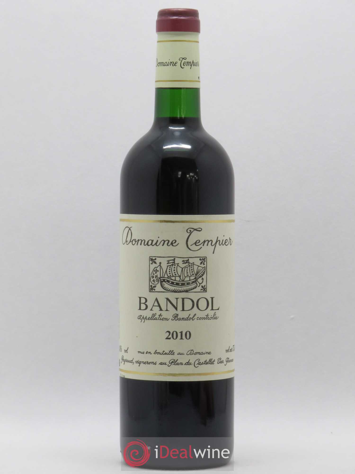 Bandol Domaine Tempier Famille Peyraud 2010 - Lot de 1 bouteille - 0