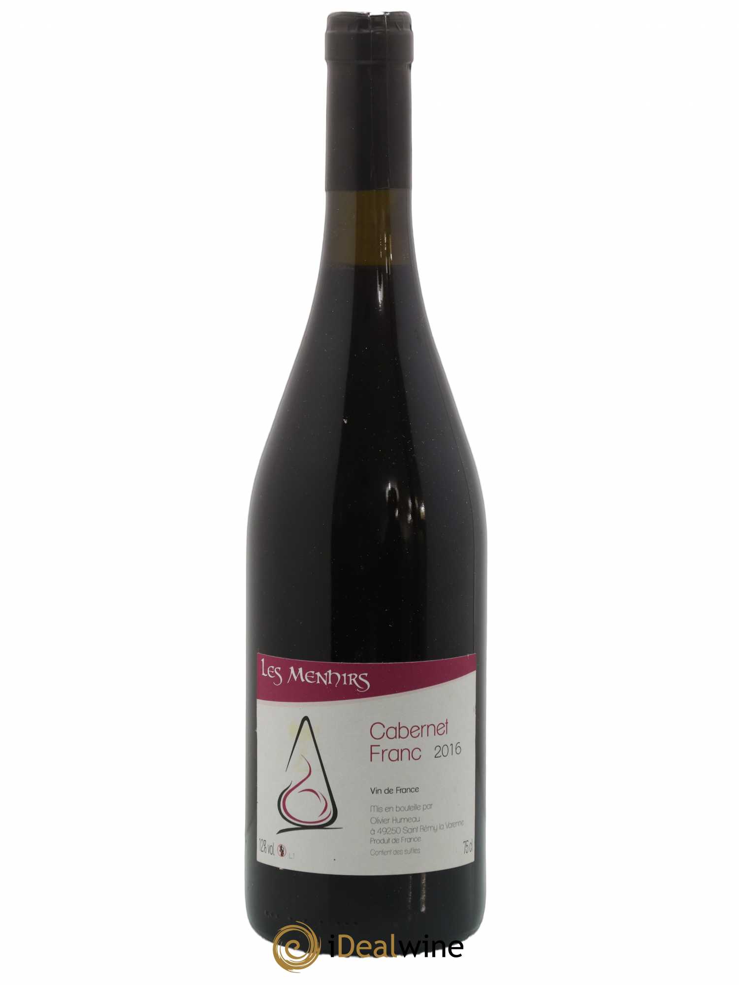 Vin de France Les Menhirs Olivier Humeau 2016 - Posten von 1 Flasche - 0