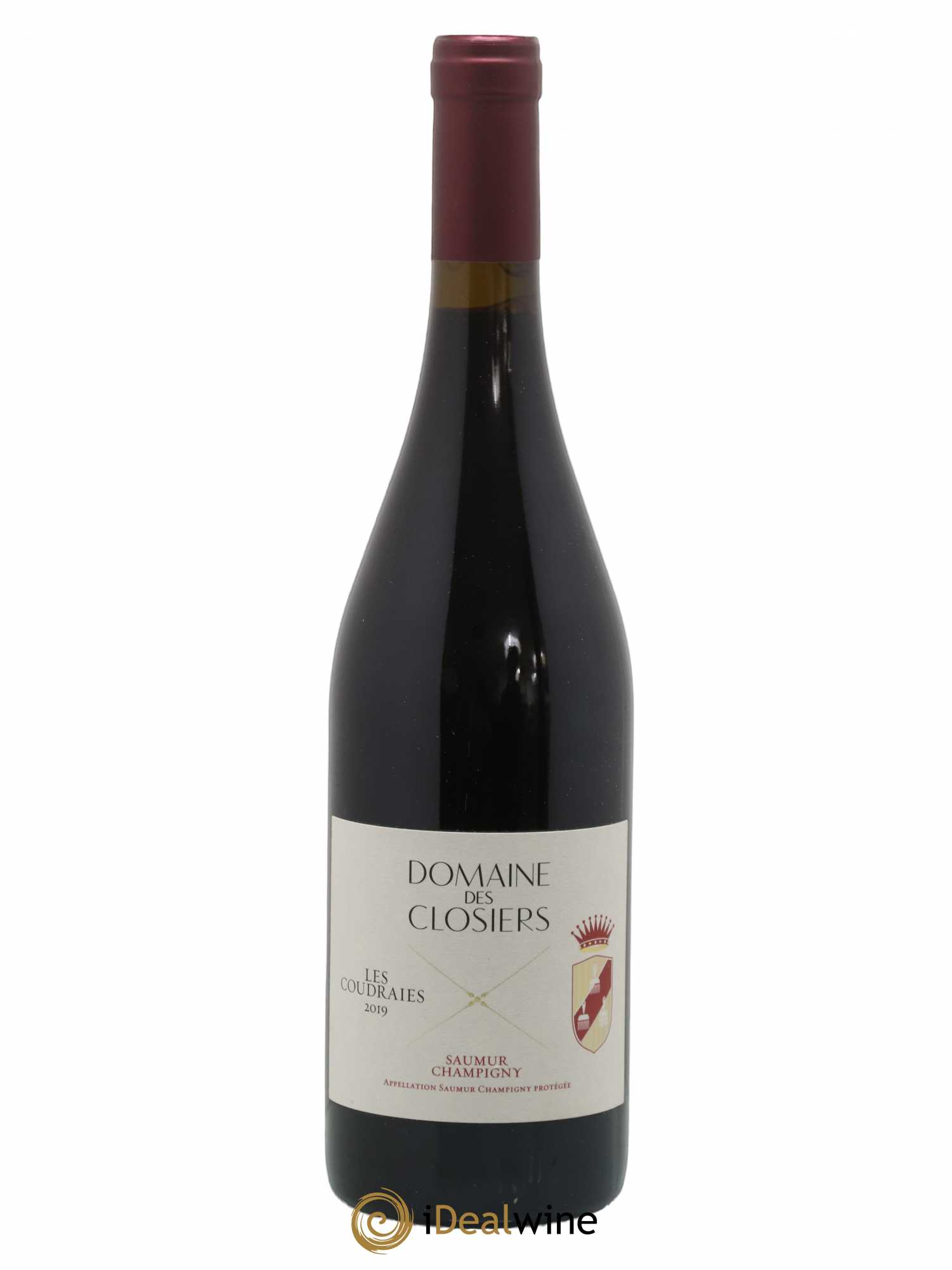 Saumur-Champigny Les Coudraies Domaine Des Closiers 2019 - Posten von 1 Flasche - 0