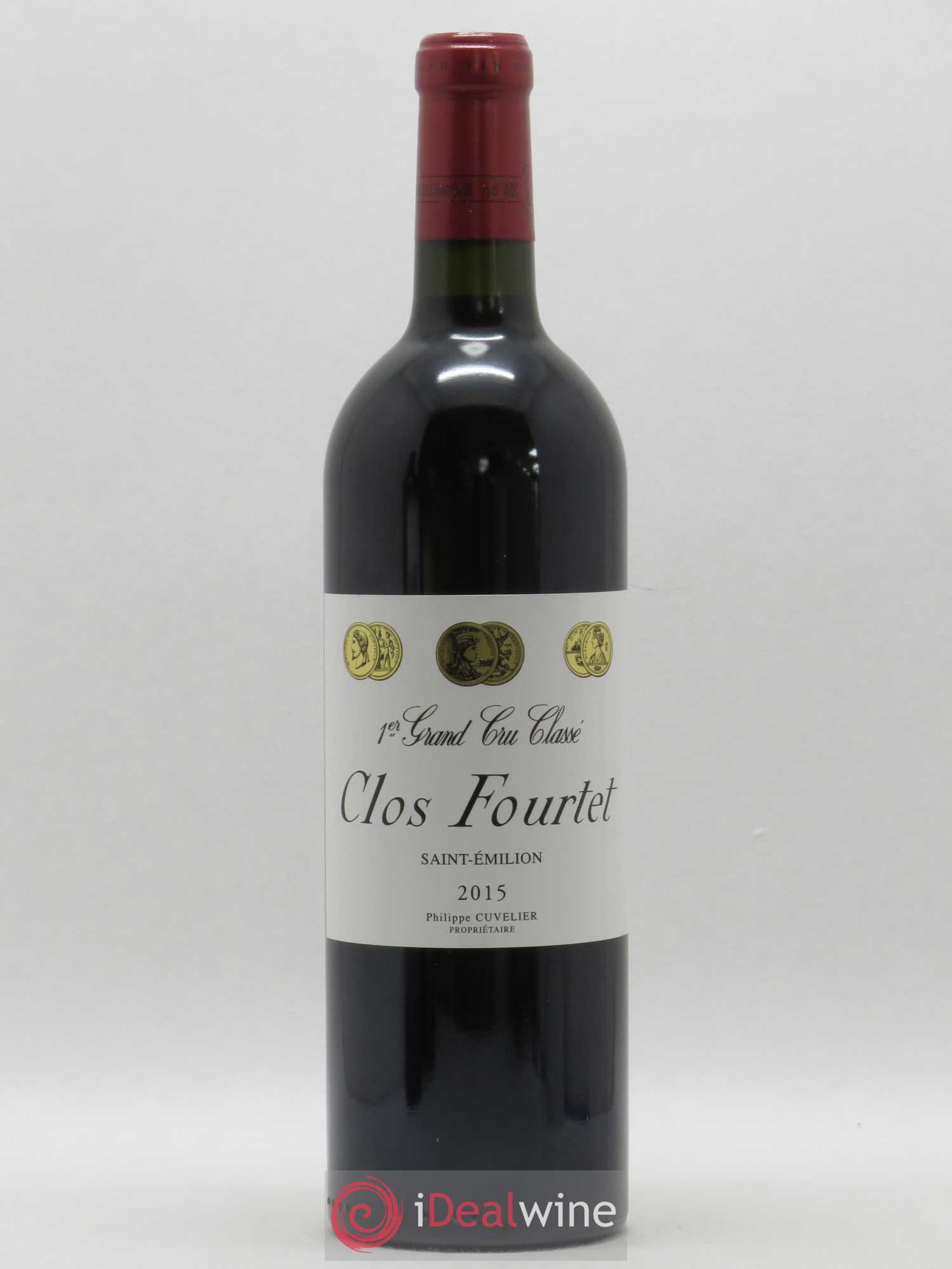 Clos Fourtet 1er Grand Cru Classé B 2015 - Lot de 1 bouteille - 0