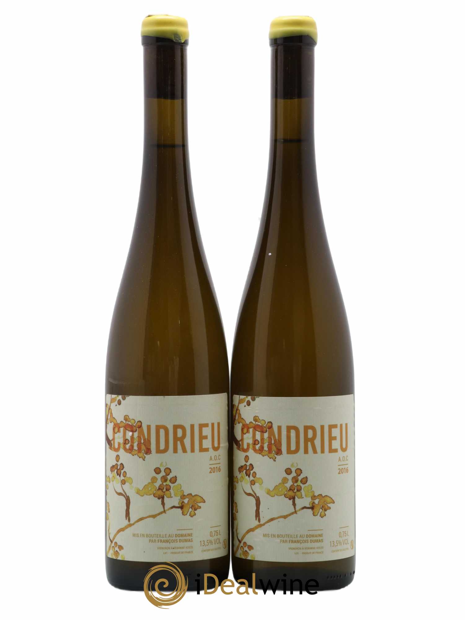 Condrieu Francois Dumas 2016 - Lot de 2 bouteilles - 0
