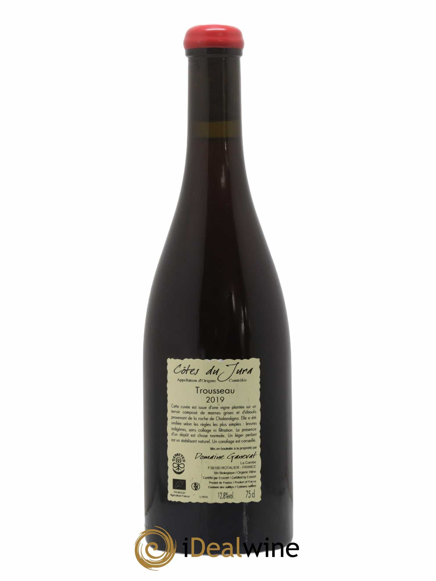 Côtes du Jura Plein Sud Jean-François Ganevat (Domaine) 2019 - Lot de 1 bouteille - 1