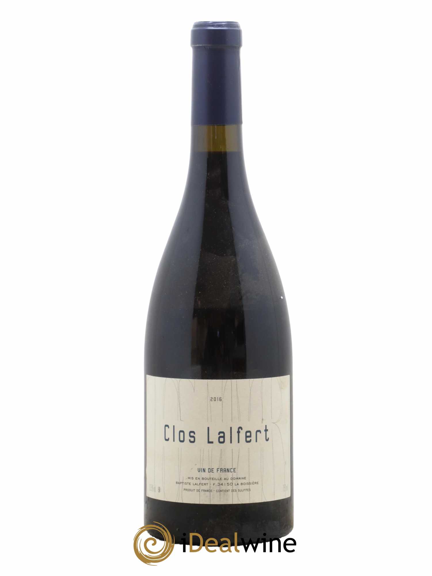 Vin de France Clos Lalfert - Baptiste Lalfert 2016 - Lot de 1 bouteille - 0