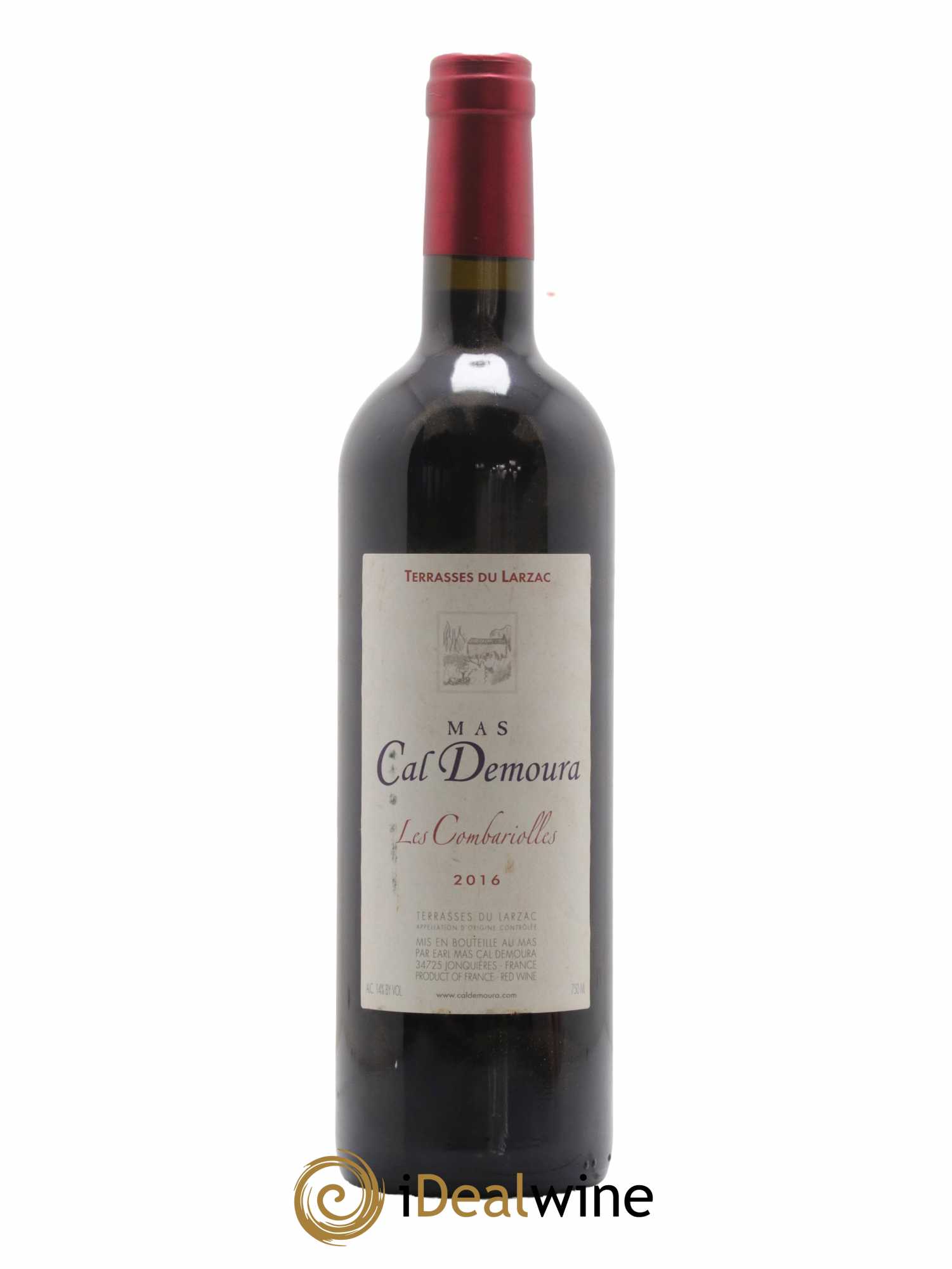Terrasses du Larzac Les Combariolles Mas Cal Demoura 2016 - Lot de 1 bouteille - 0