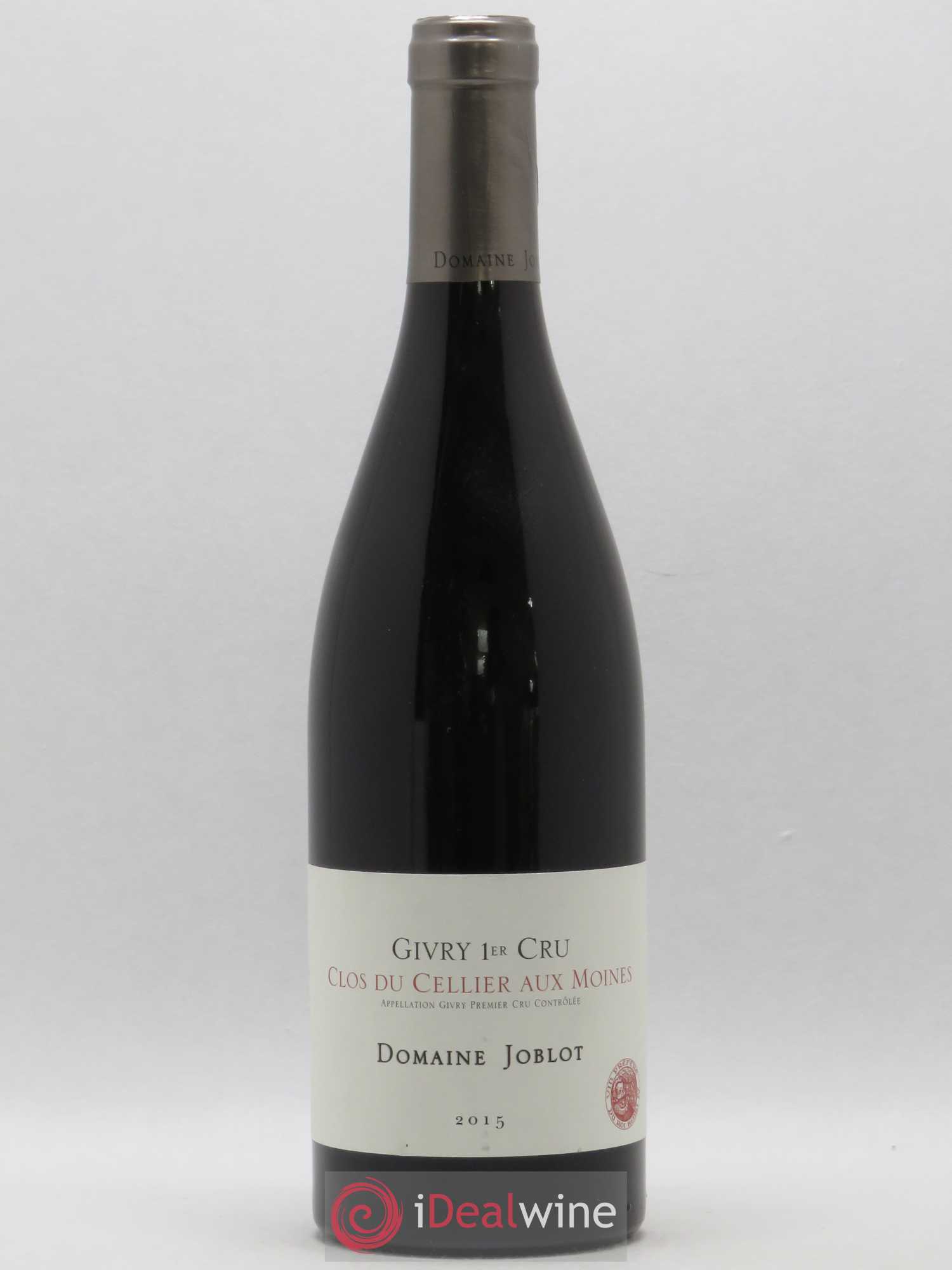 Givry 1er Cru Clos du Cellier aux Moines Joblot (Domaine) 2015 - Lot de 1 bouteille - 0