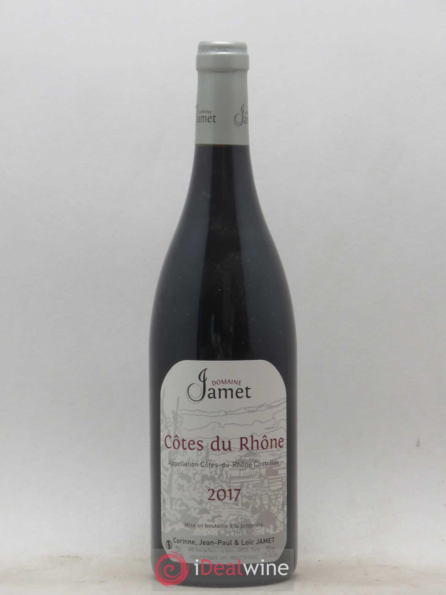 Côtes-du-Rhône Jamet (Domaine) 2017 - Lot de 1 bouteille - 0