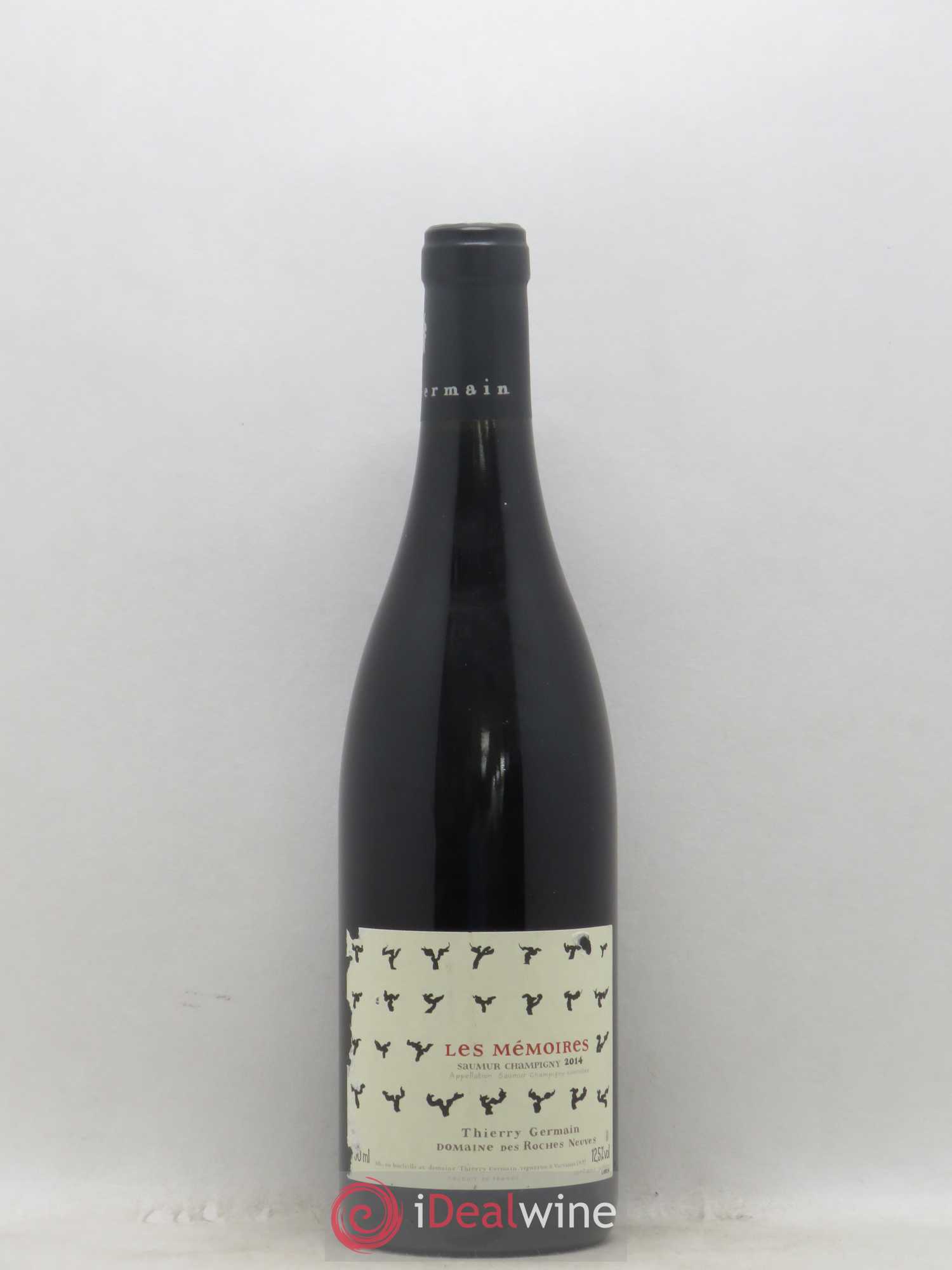 Saumur-Champigny Les Mémoires Domaine des Roches Neuves - Thierry Germain 2014 - Lot de 1 bouteille - 0