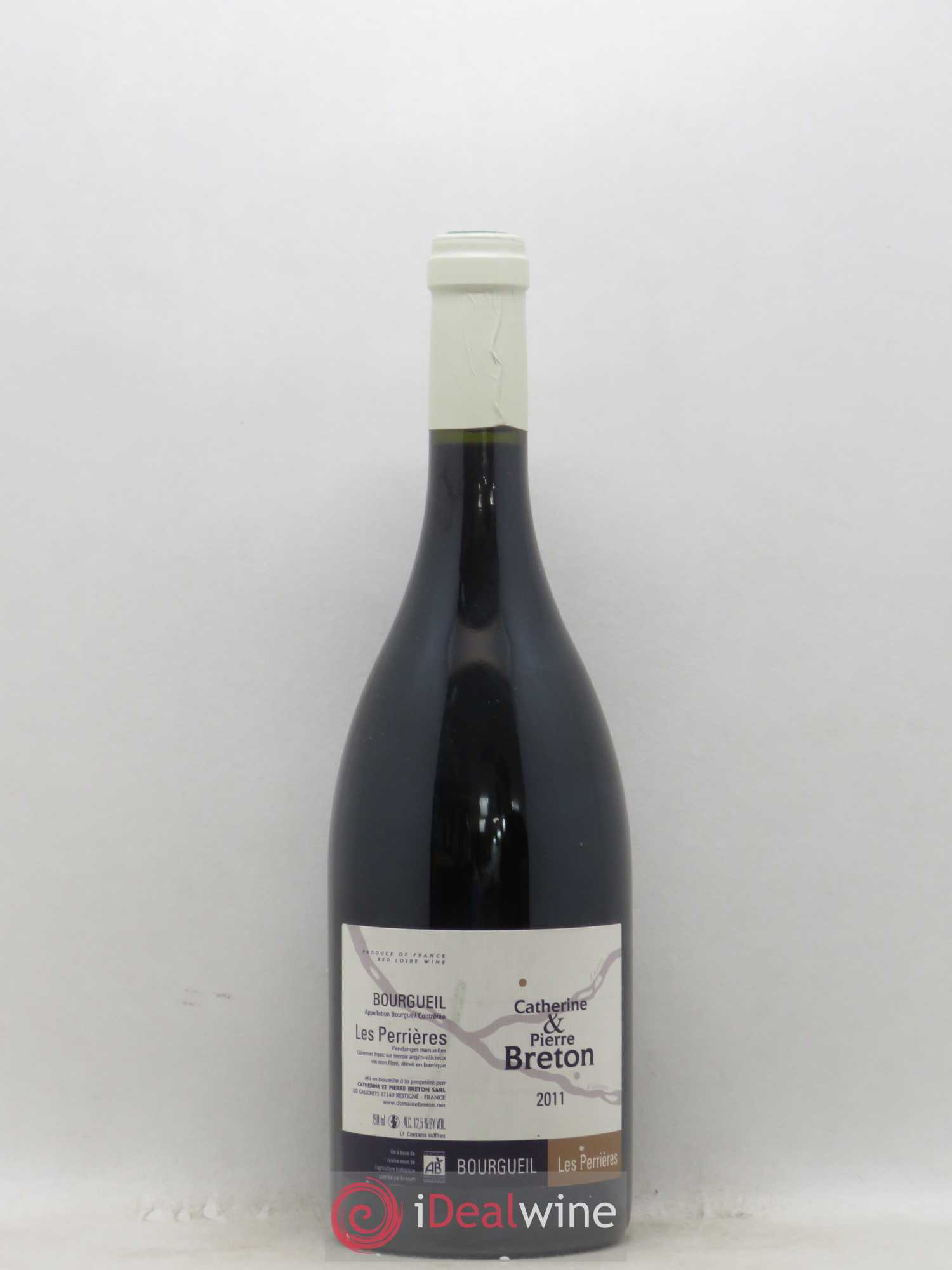 Bourgueil Les Perrières Catherine et Pierre Breton 2011 - Lot de 1 bouteille - 0