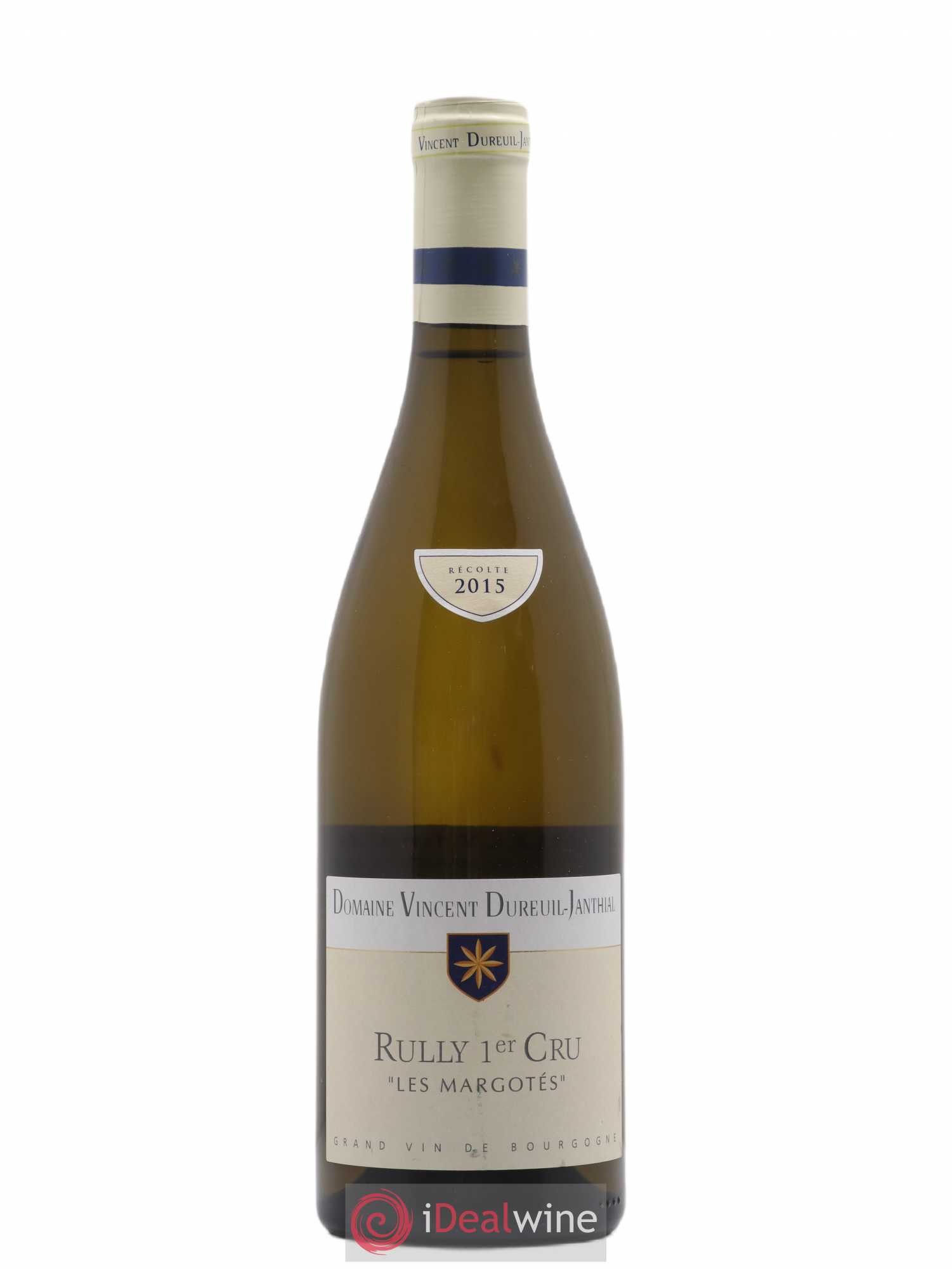 Rully 1er Cru Les Margotés Vincent Dureuil-Janthial 2015 - Lot de 1 bouteille - 0