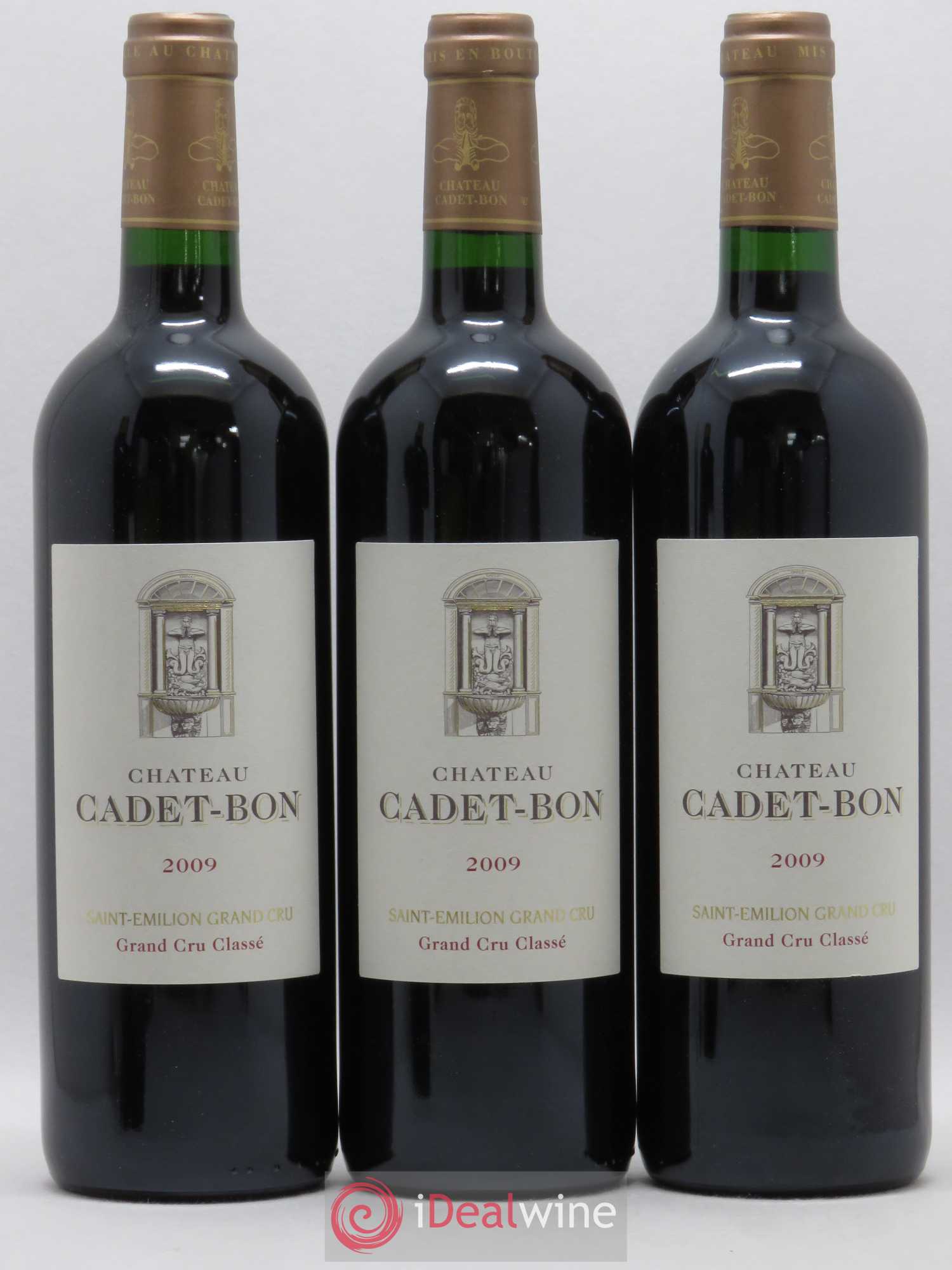 Château Cadet Bon Grand Cru Classé 2009 - Lot de 12 bouteilles - 2