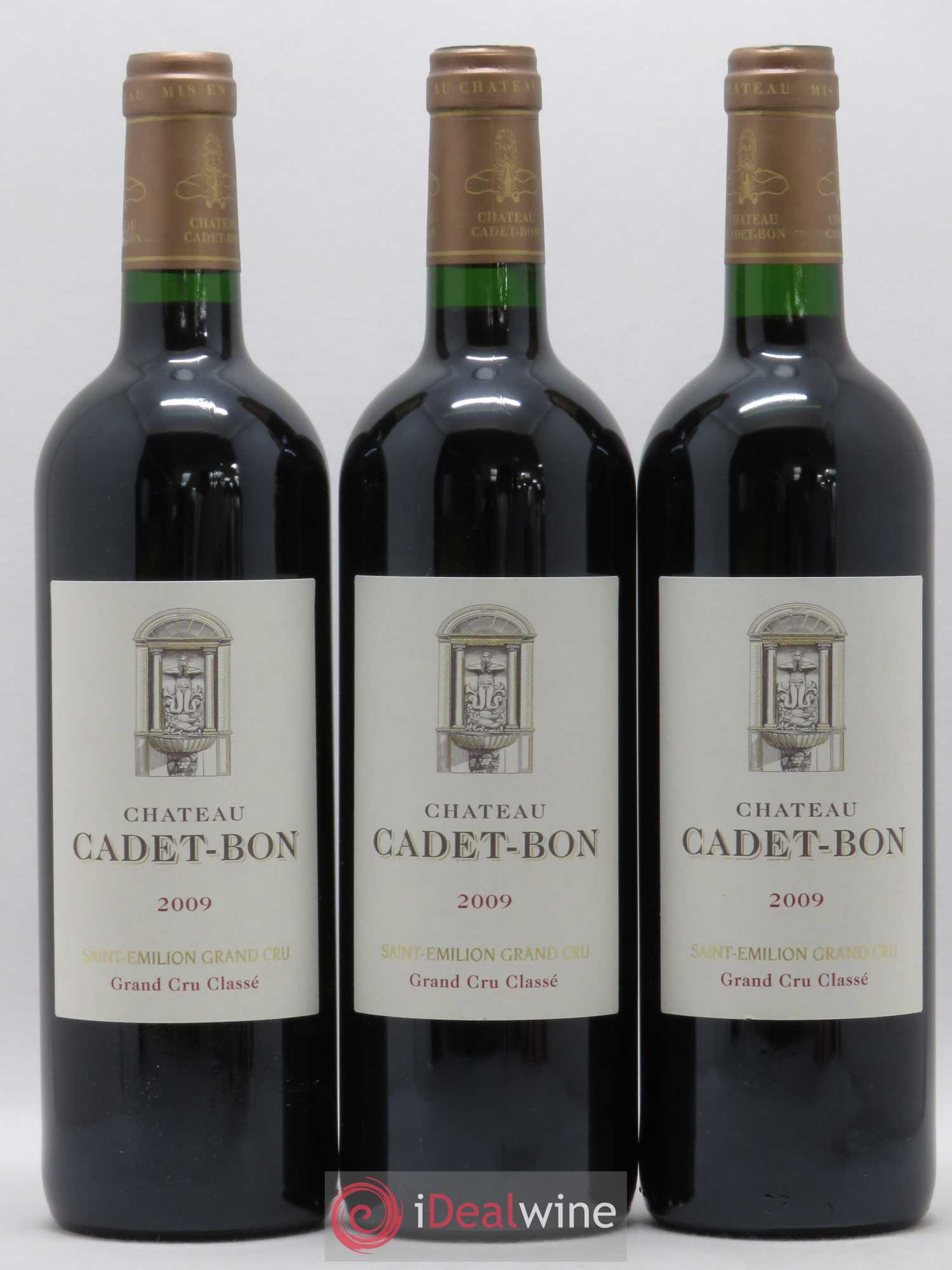 Château Cadet Bon Grand Cru Classé 2009 - Lot de 12 bouteilles - 3