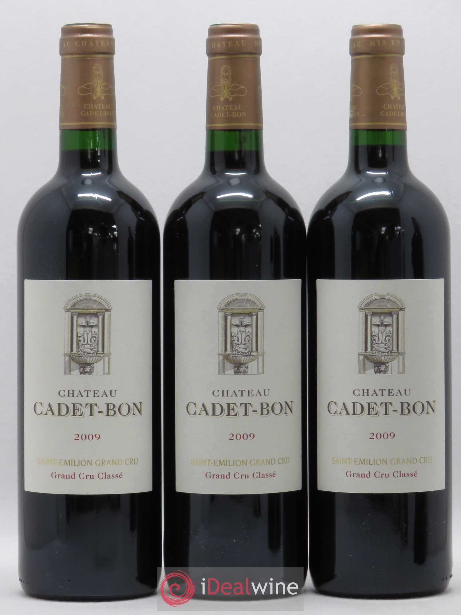 Château Cadet Bon Grand Cru Classé 2009 - Lot de 12 bouteilles - 4