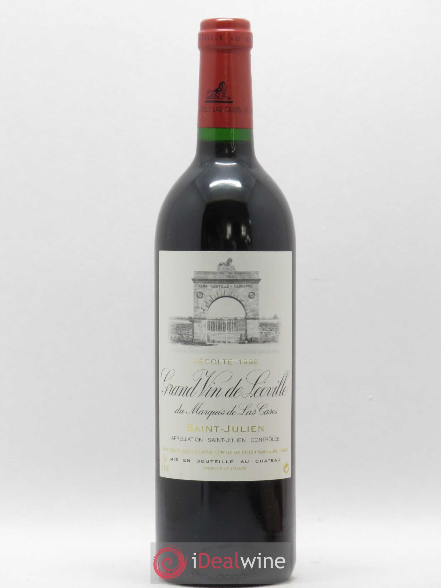 Château Léoville Las Cases 2ème Grand Cru Classé 1998 - Posten von 1 Flasche - 0