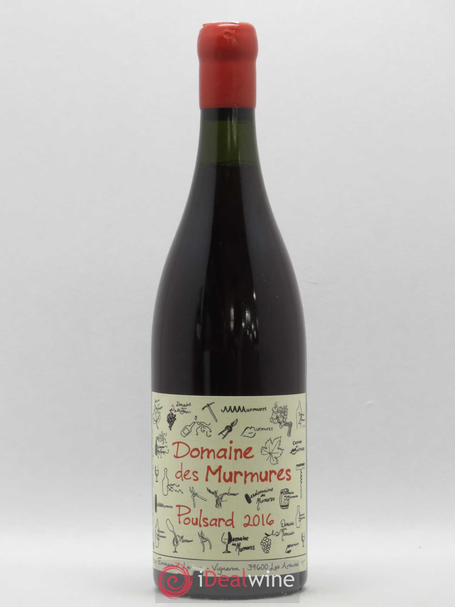 Vin de France Poulsard Murmures (Domaine des) - Emmanuel Lançon 2016 - Lot de 1 bouteille - 0