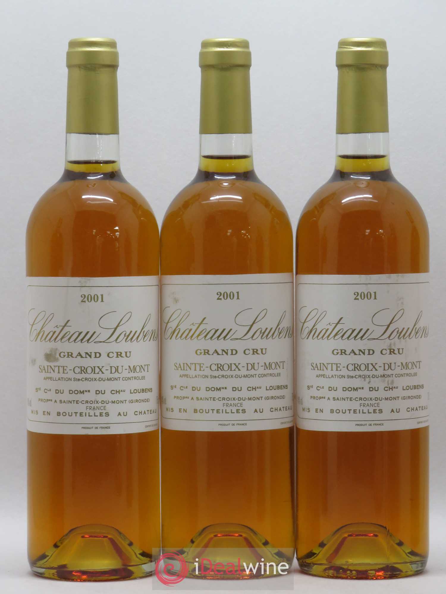 Château Loubens Grand Cru 2001 - Lotto di 6 bottiglie - 1
