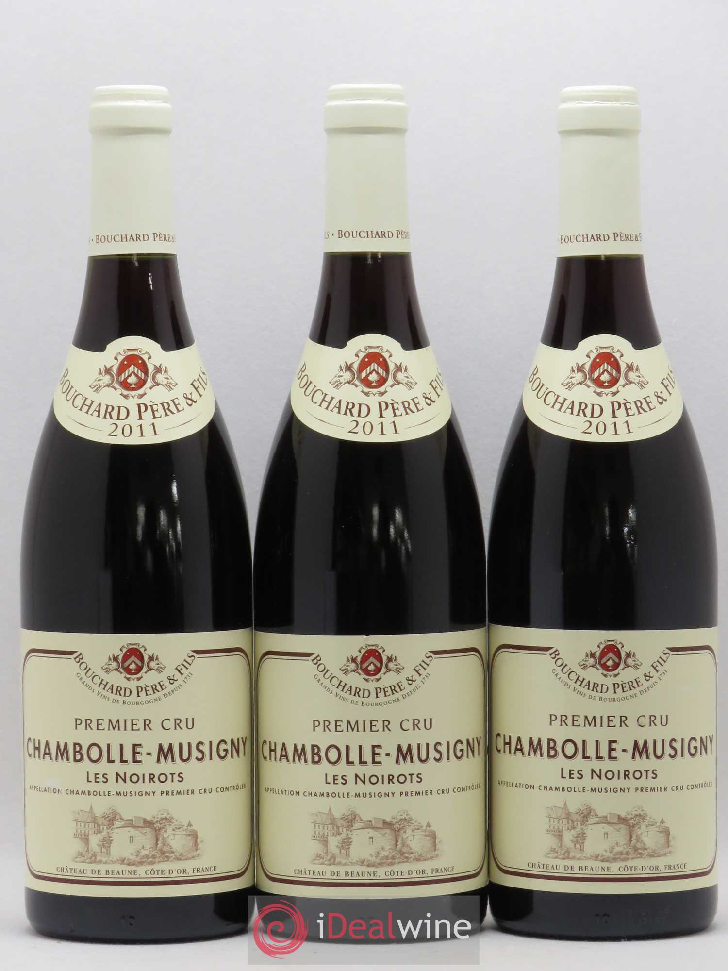 Chambolle-Musigny 1er Cru Les Noirots Bouchard Père & Fils 2011 - Lot de 3 bouteilles - 0