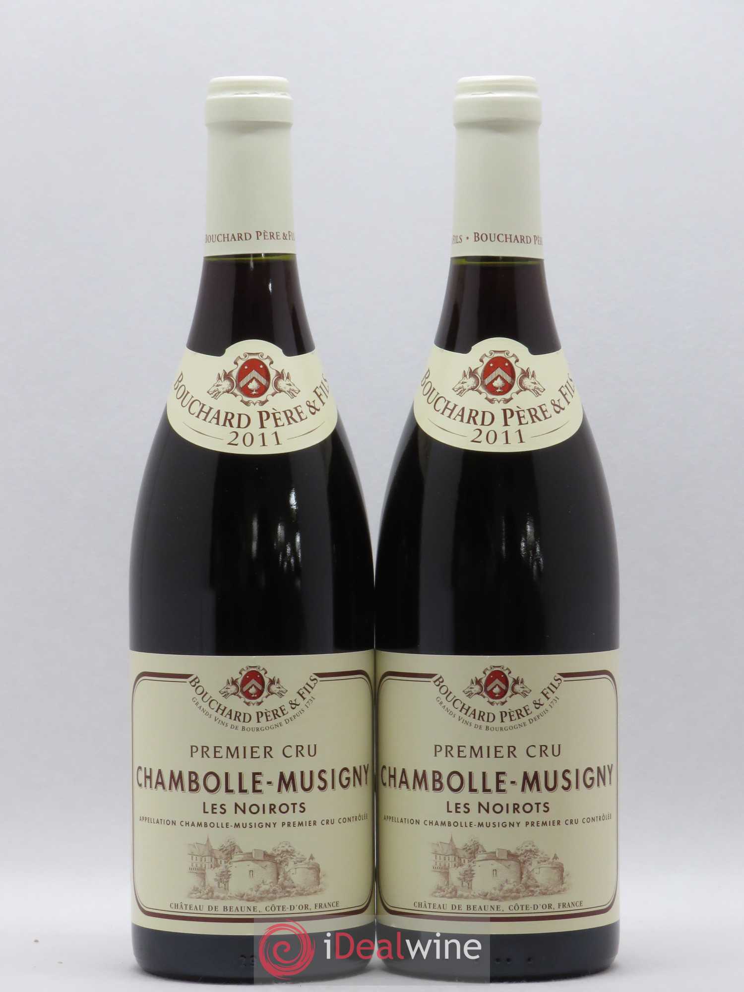 Chambolle-Musigny 1er Cru Les Noirots Bouchard Père & Fils 2011 - Lot de 2 bouteilles - 0