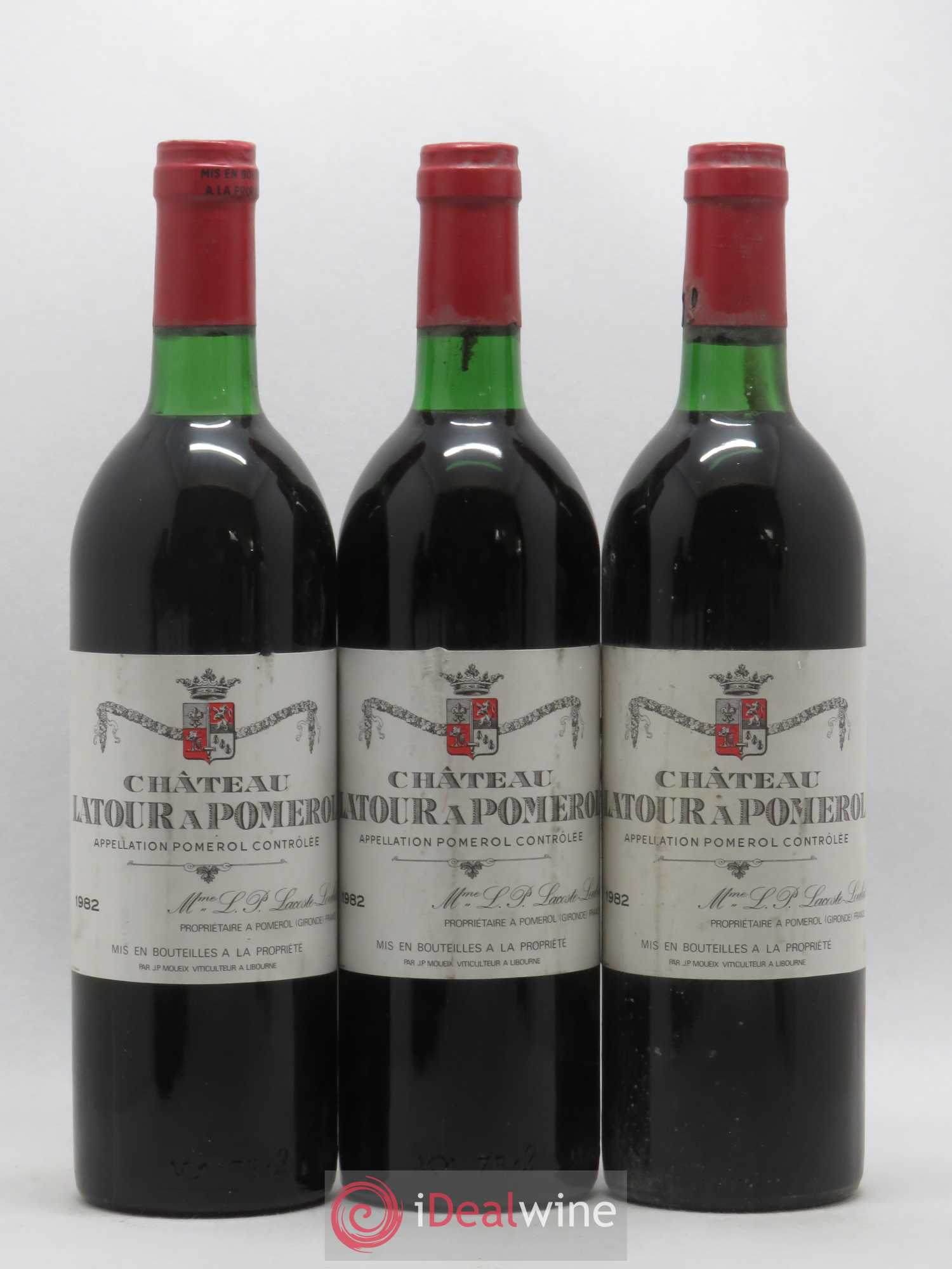 Château Latour à Pomerol 1982 - Lot de 6 bouteilles - 2