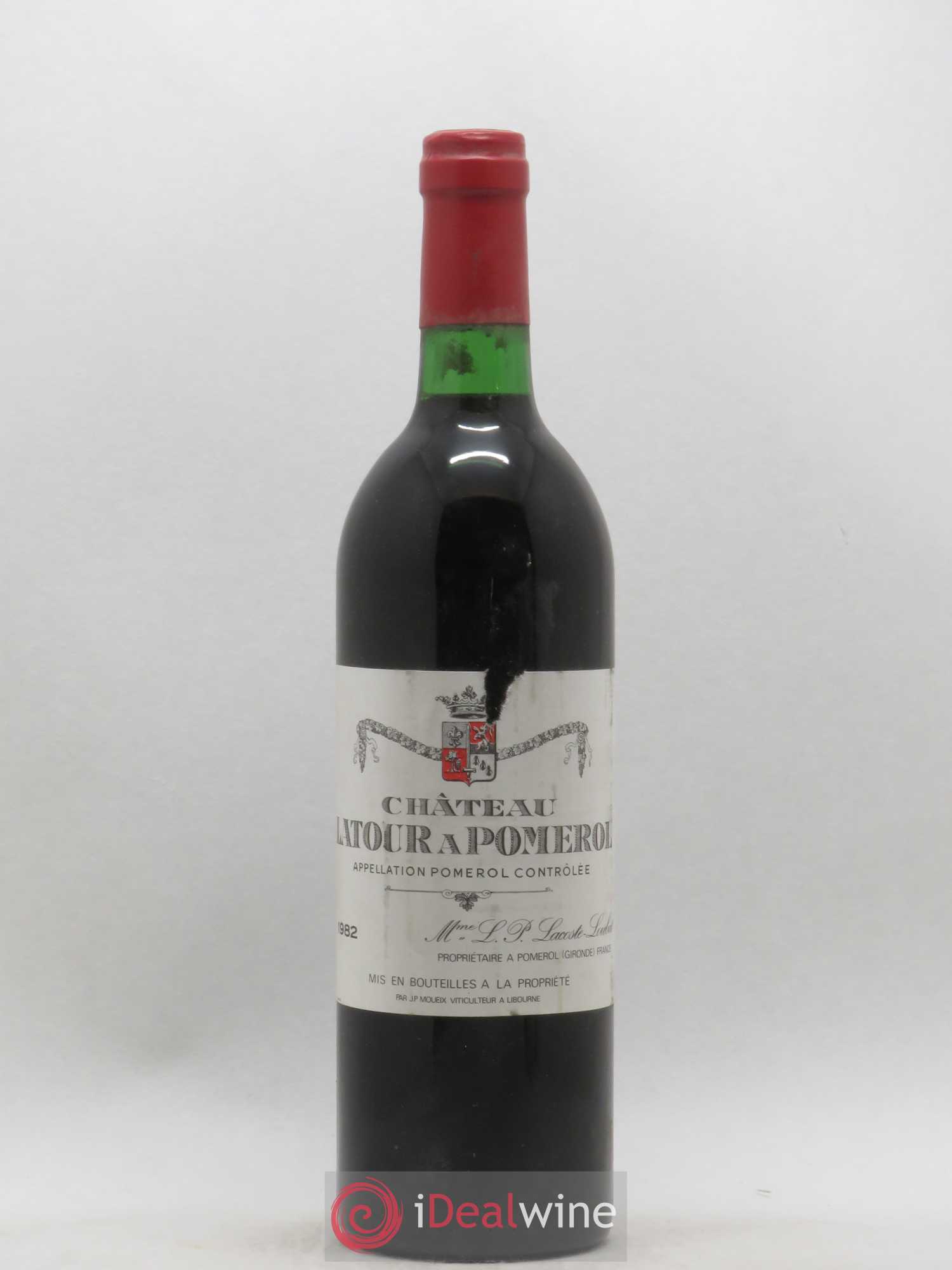 Château Latour à Pomerol 1982 - Lot de 1 bouteille - 0