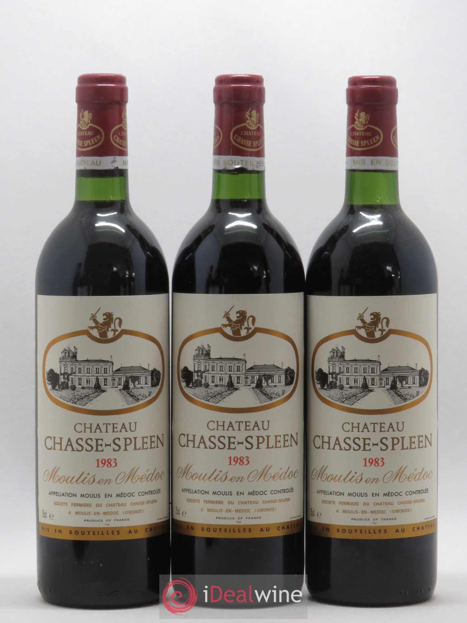 Château Chasse Spleen 1983 - Lot de 6 bouteilles - 2