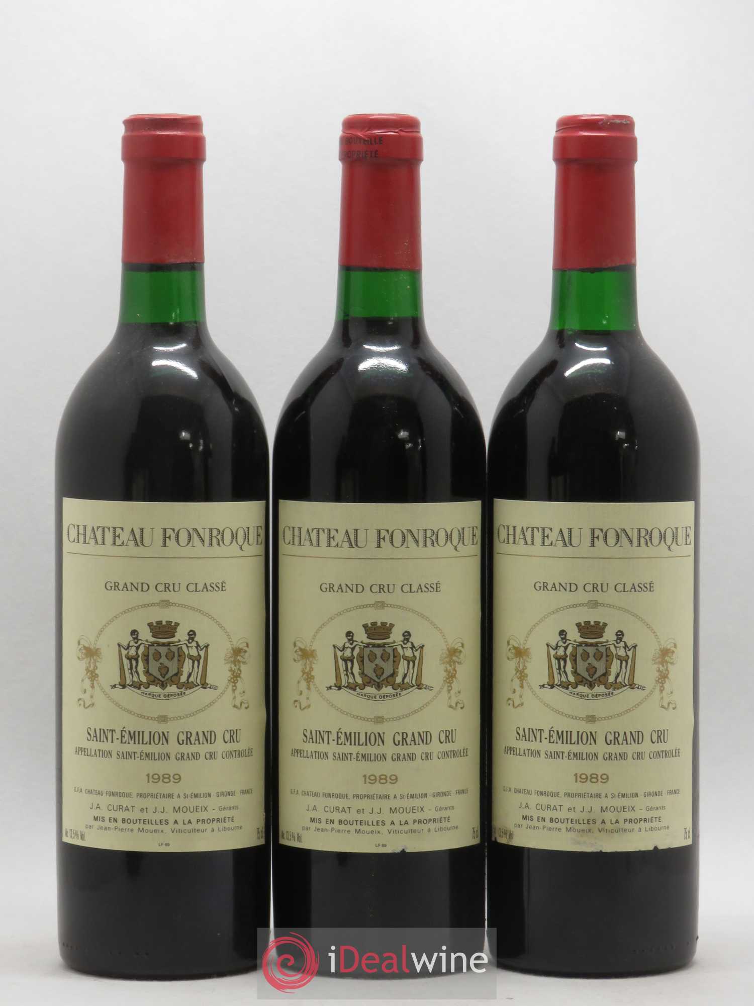 Château Fonroque Grand Cru Classé 1989 - Lot de 6 bouteilles - 2