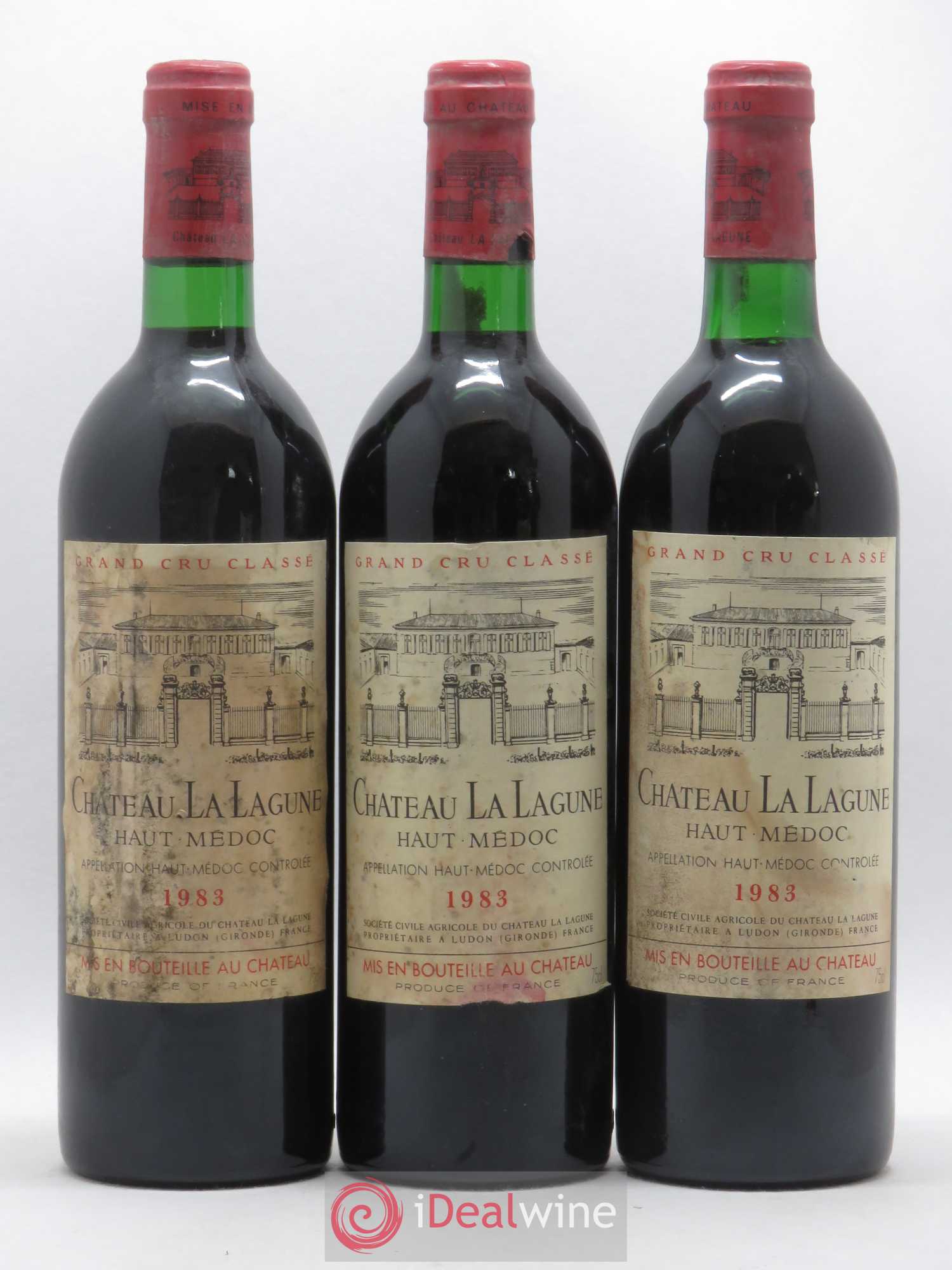 Château la Lagune 3ème Grand Cru Classé 1983 - Lot de 12 bouteilles - 1