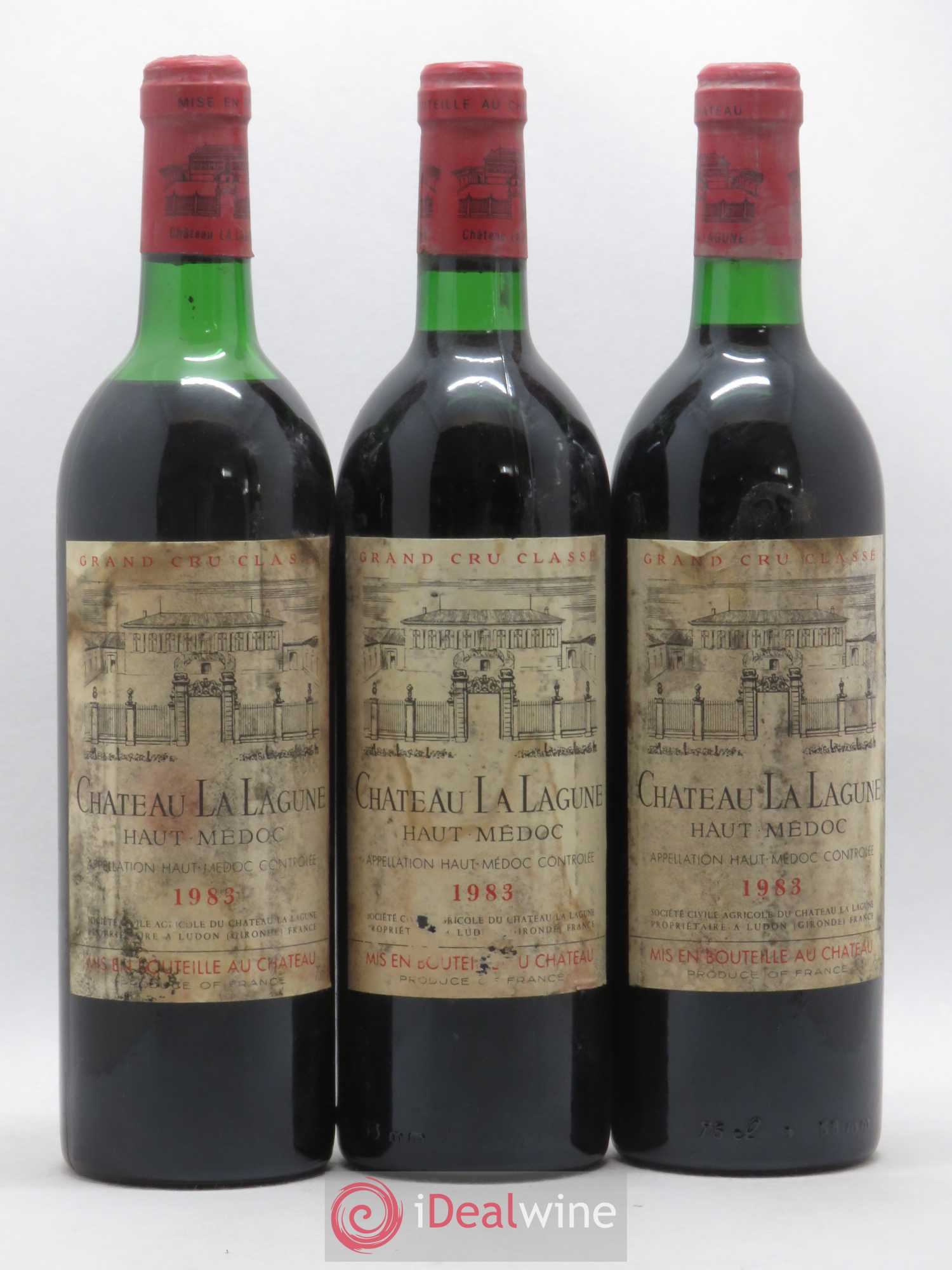Château la Lagune 3ème Grand Cru Classé 1983 - Lot de 12 bouteilles - 3