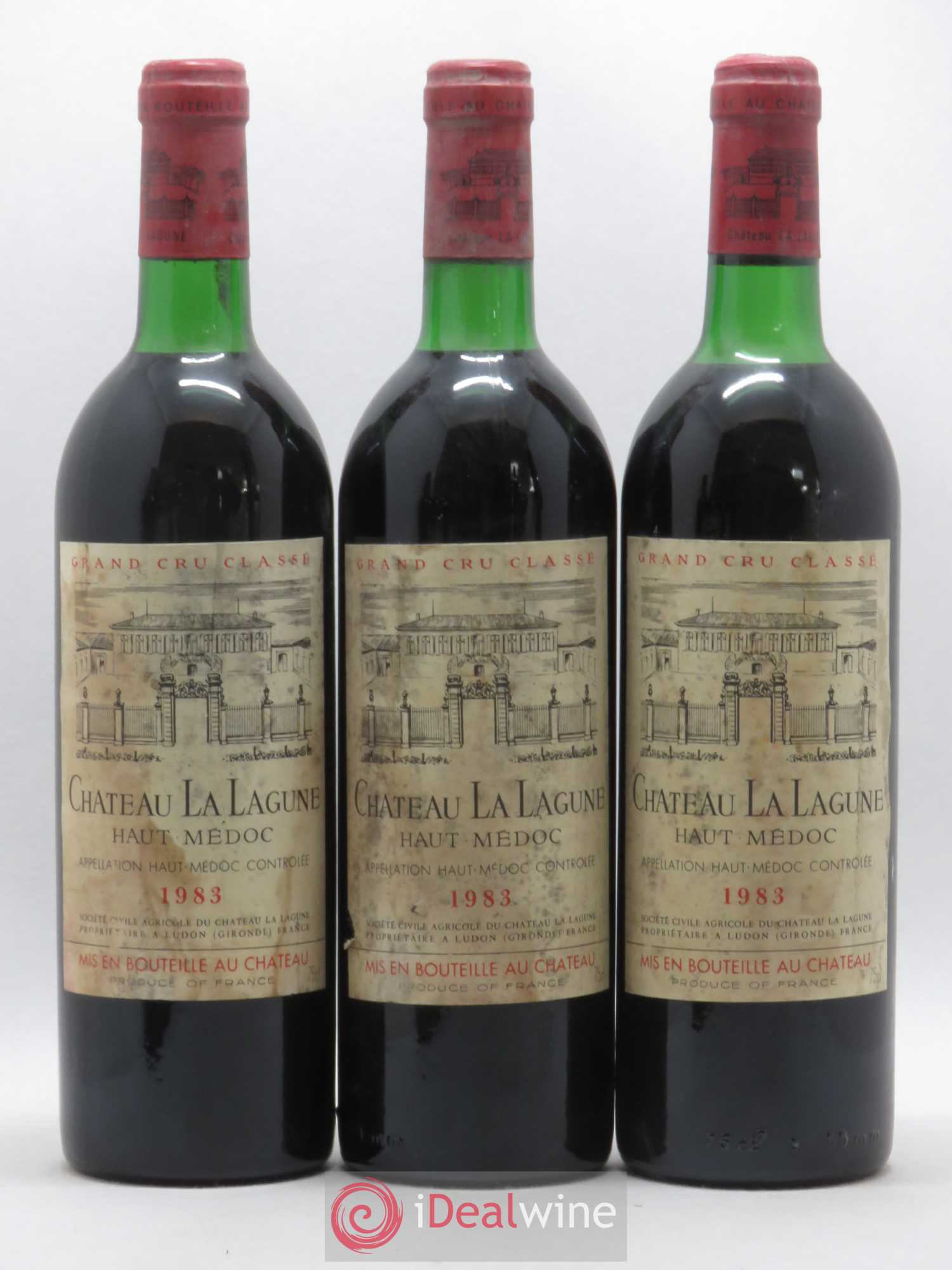Château la Lagune 3ème Grand Cru Classé 1983 - Lot de 12 bouteilles - 4