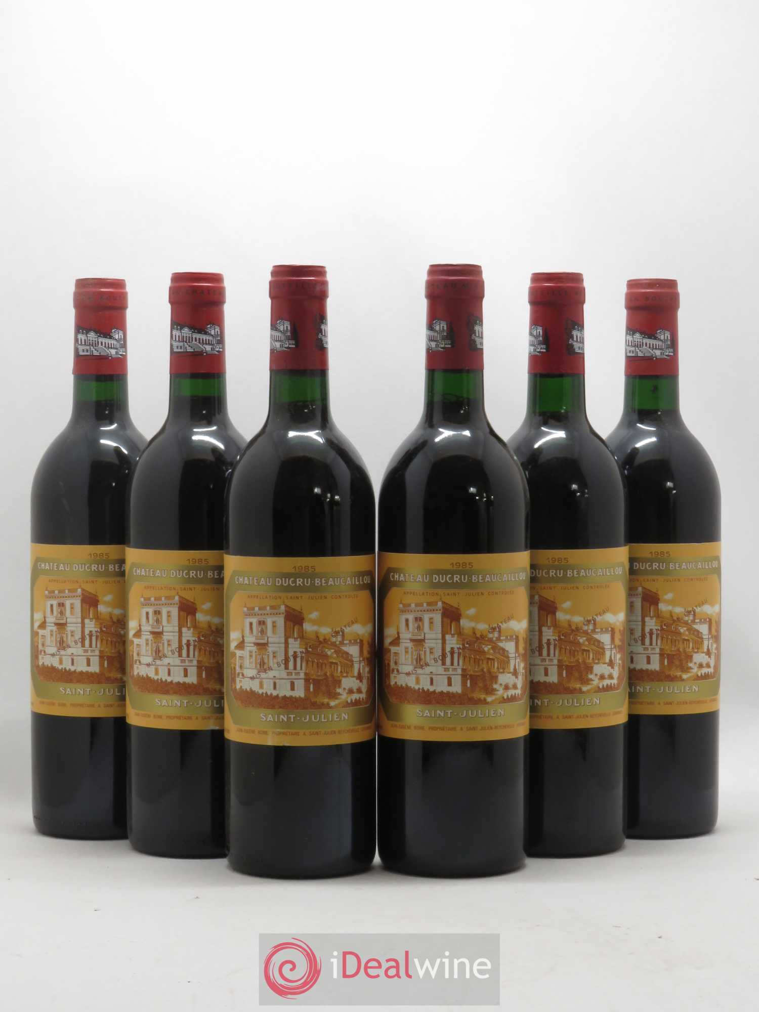 Château Ducru Beaucaillou 2ème Grand Cru Classé 1985 - Lot de 6 bouteilles - 0