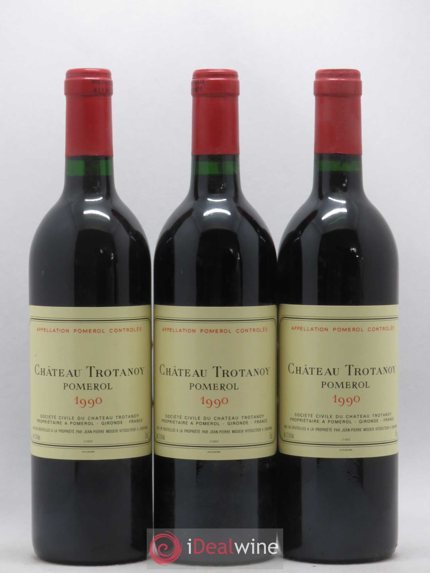 Château Trotanoy 1990 - Lot de 6 bouteilles - 1