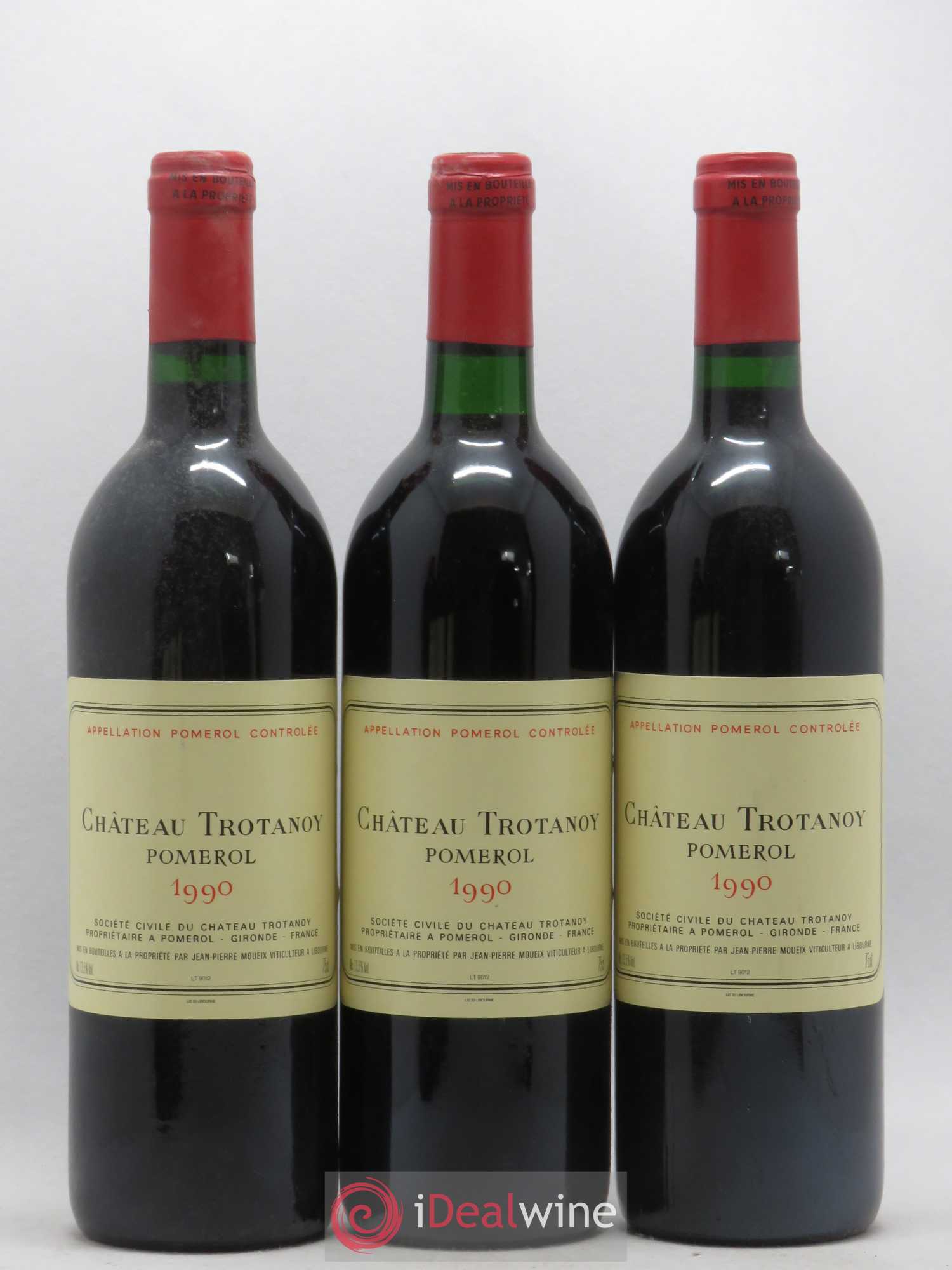 Château Trotanoy 1990 - Lot de 6 bouteilles - 2