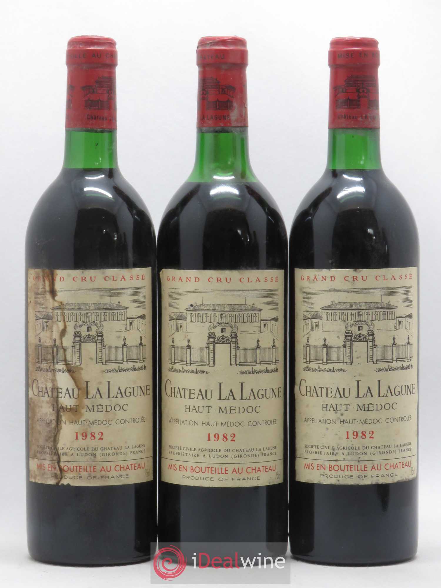 Château la Lagune 3ème Grand Cru Classé 1982 - Lot de 12 bouteilles - 1