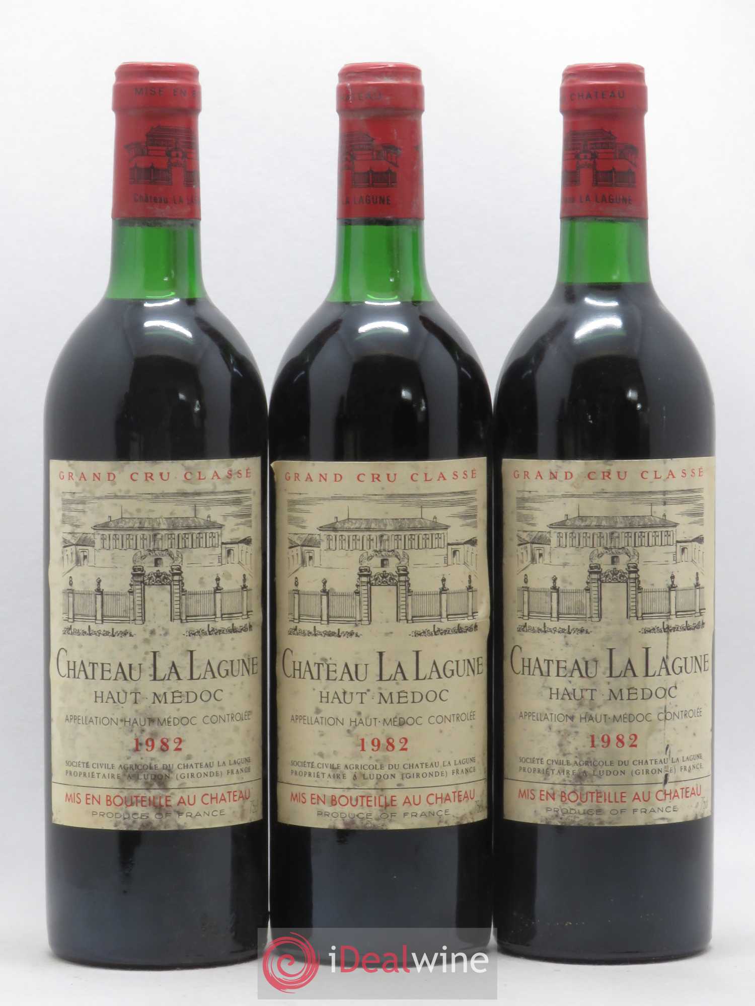 Château la Lagune 3ème Grand Cru Classé 1982 - Lot de 12 bouteilles - 2