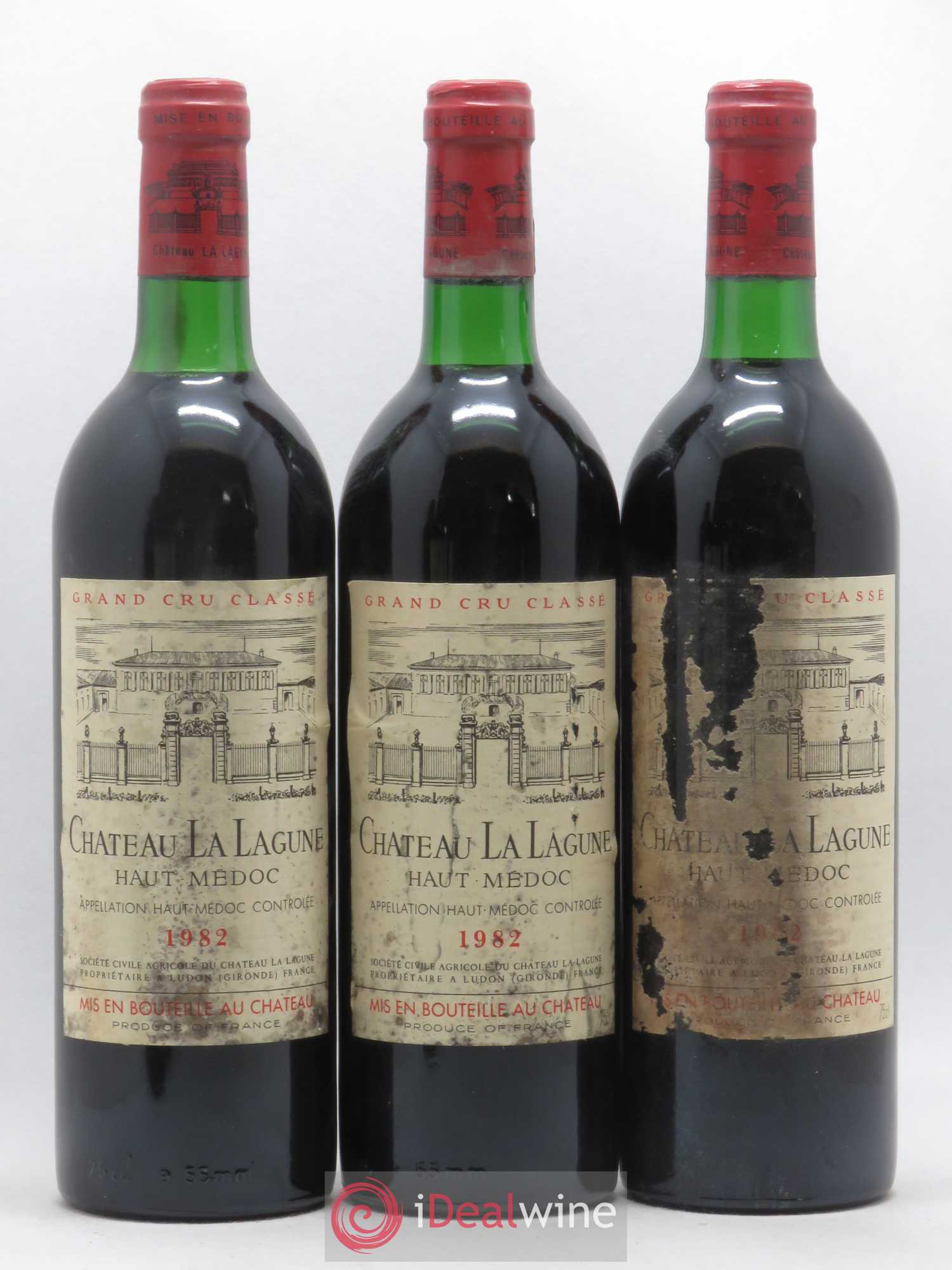 Château la Lagune 3ème Grand Cru Classé 1982 - Lot de 12 bouteilles - 4