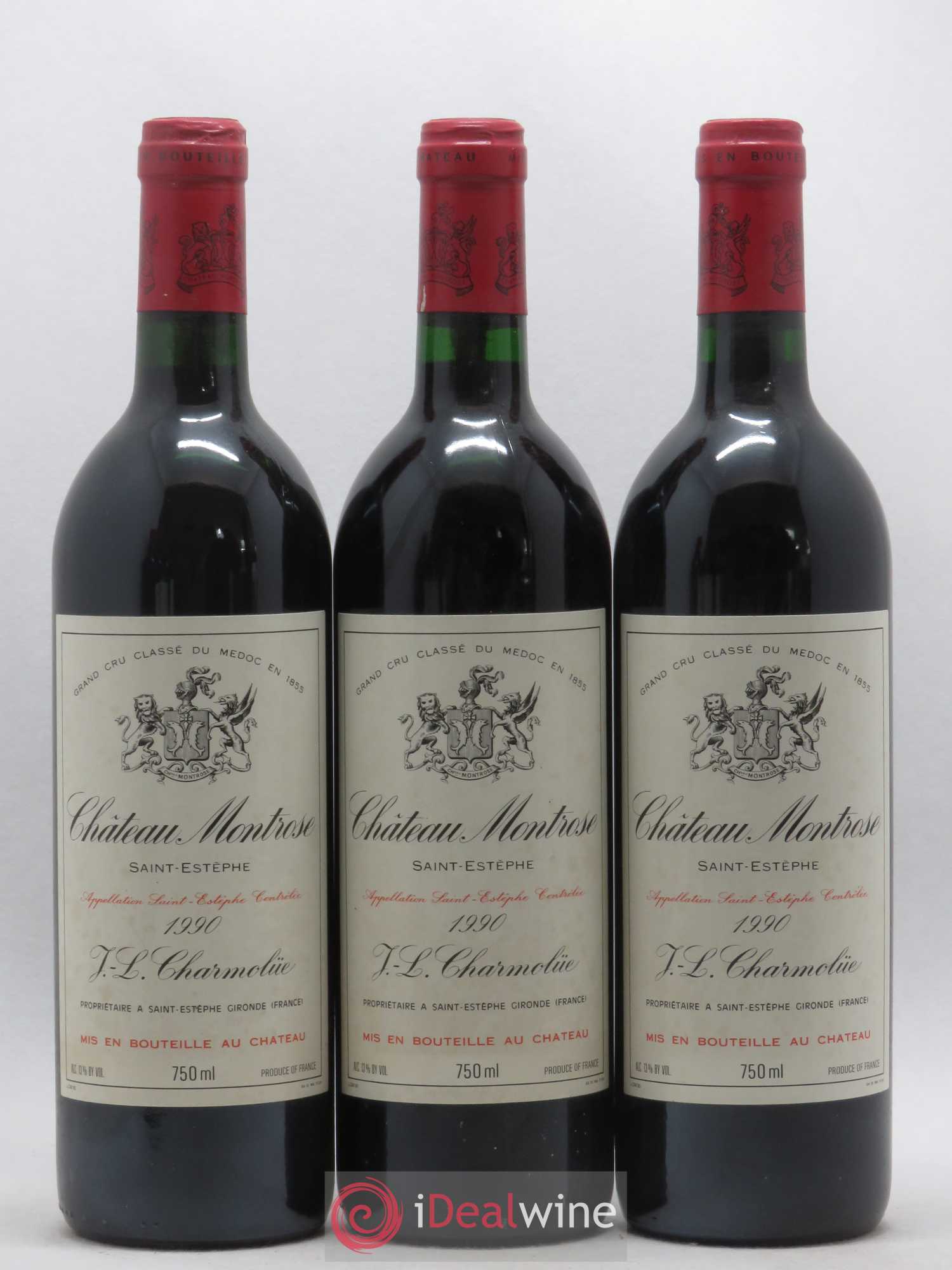 Château Montrose 2ème Grand Cru Classé 1990 - Lot de 6 bouteilles - 2