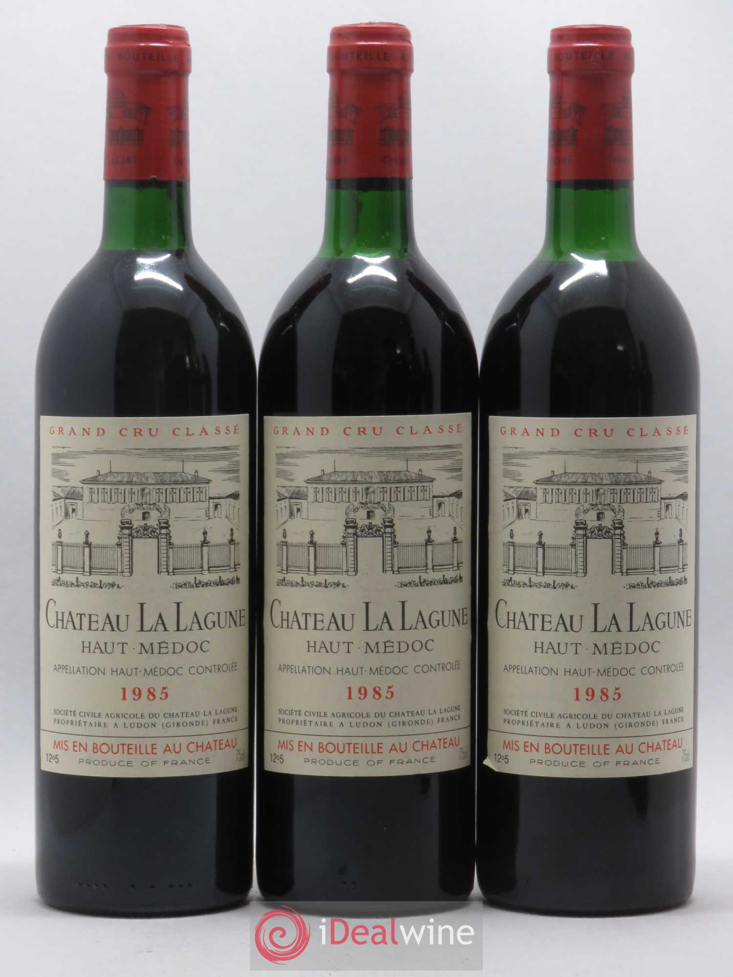 Château la Lagune 3ème Grand Cru Classé 1985 - Lot de 12 bouteilles - 1
