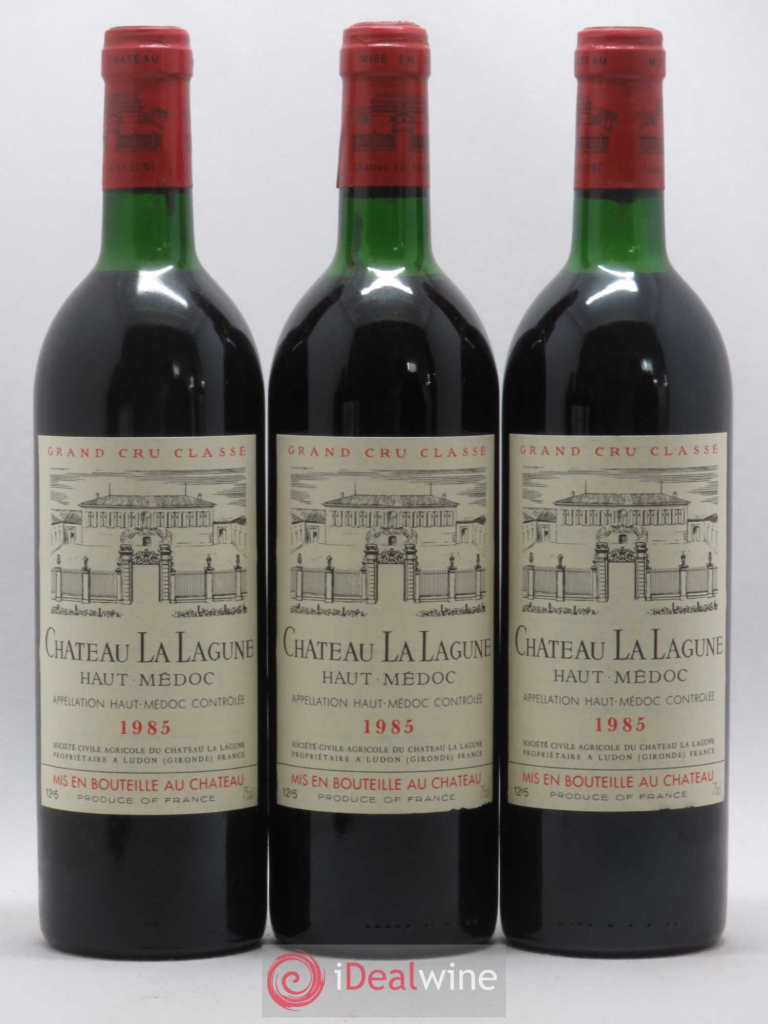Château la Lagune 3ème Grand Cru Classé 1985 - Lot de 12 bouteilles - 2
