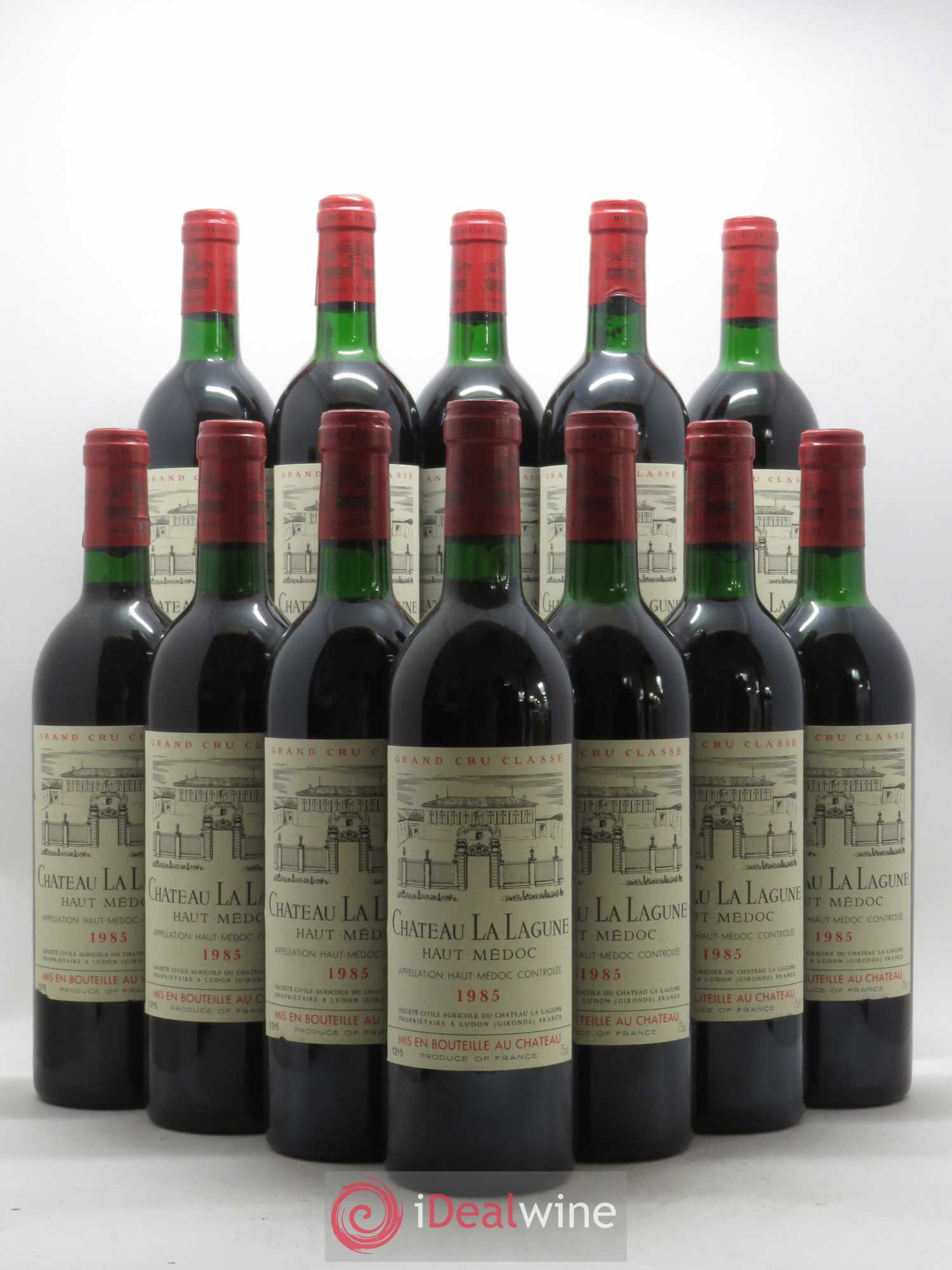 Château la Lagune 3ème Grand Cru Classé 1985 - Lot de 12 bouteilles - 0