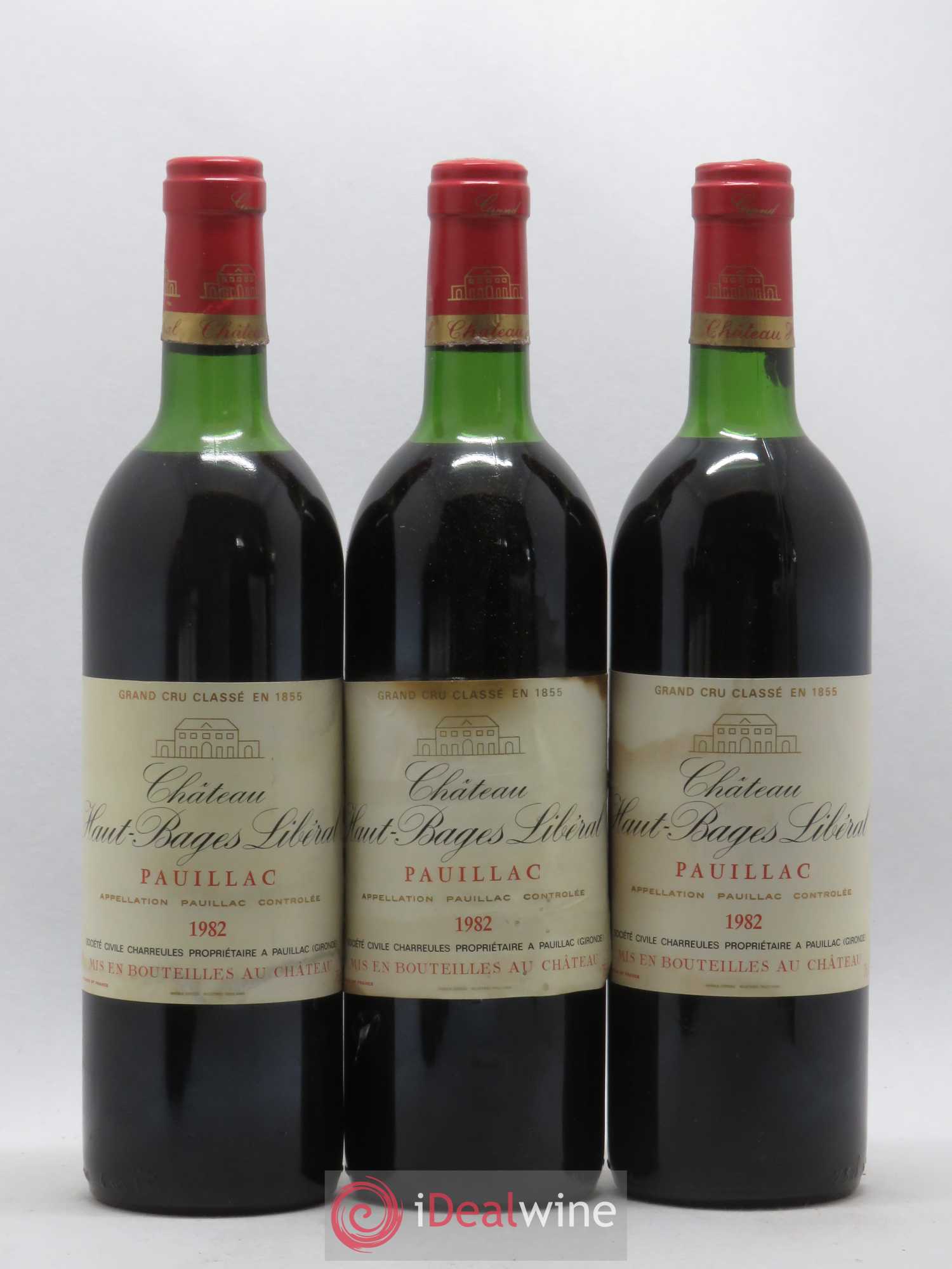 Château Haut Bages Libéral 5ème Grand Cru Classé 1982 - Lot de 12 bouteilles - 2