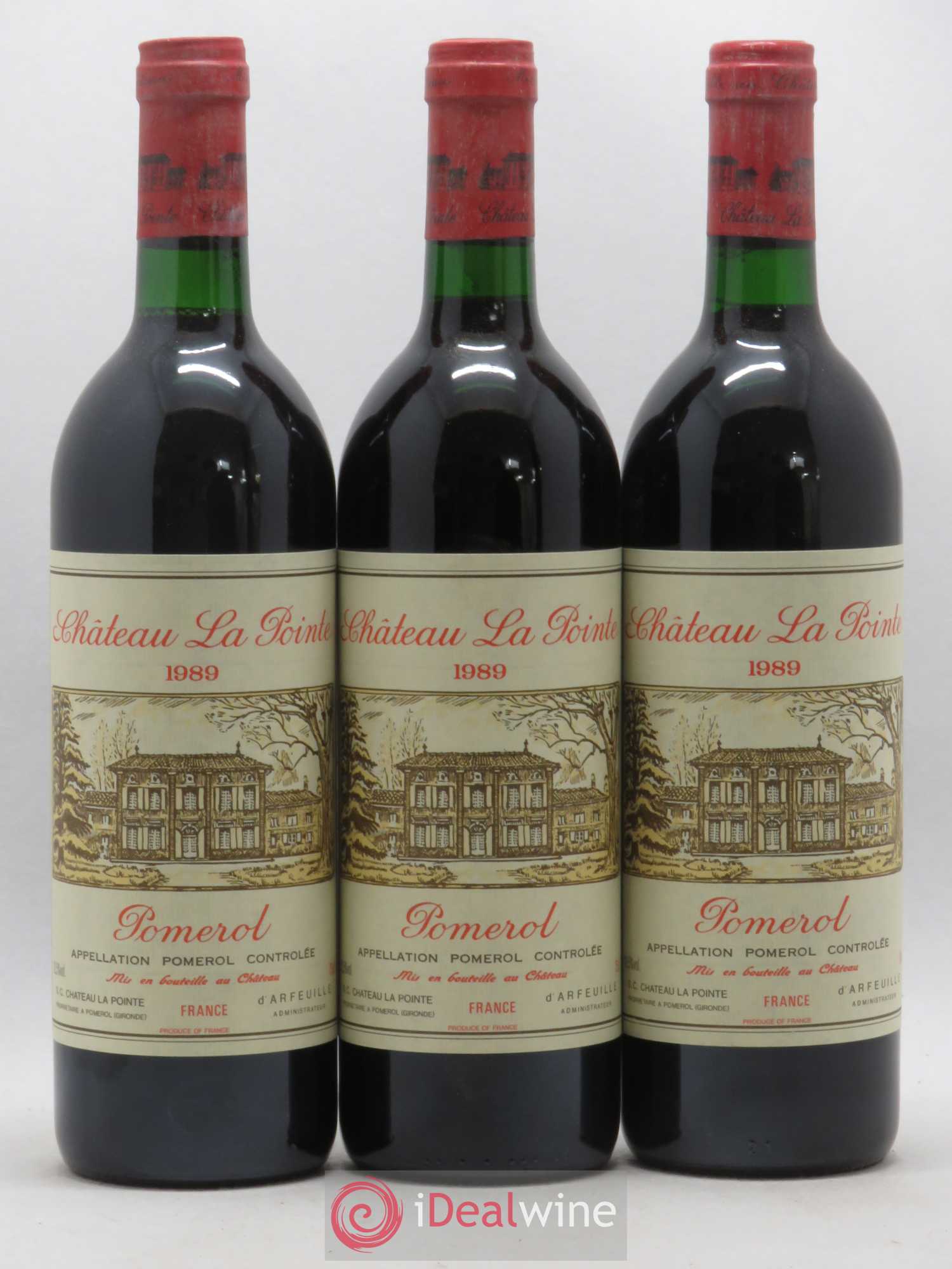 Château la Pointe 1989 - Lot de 12 bouteilles - 3