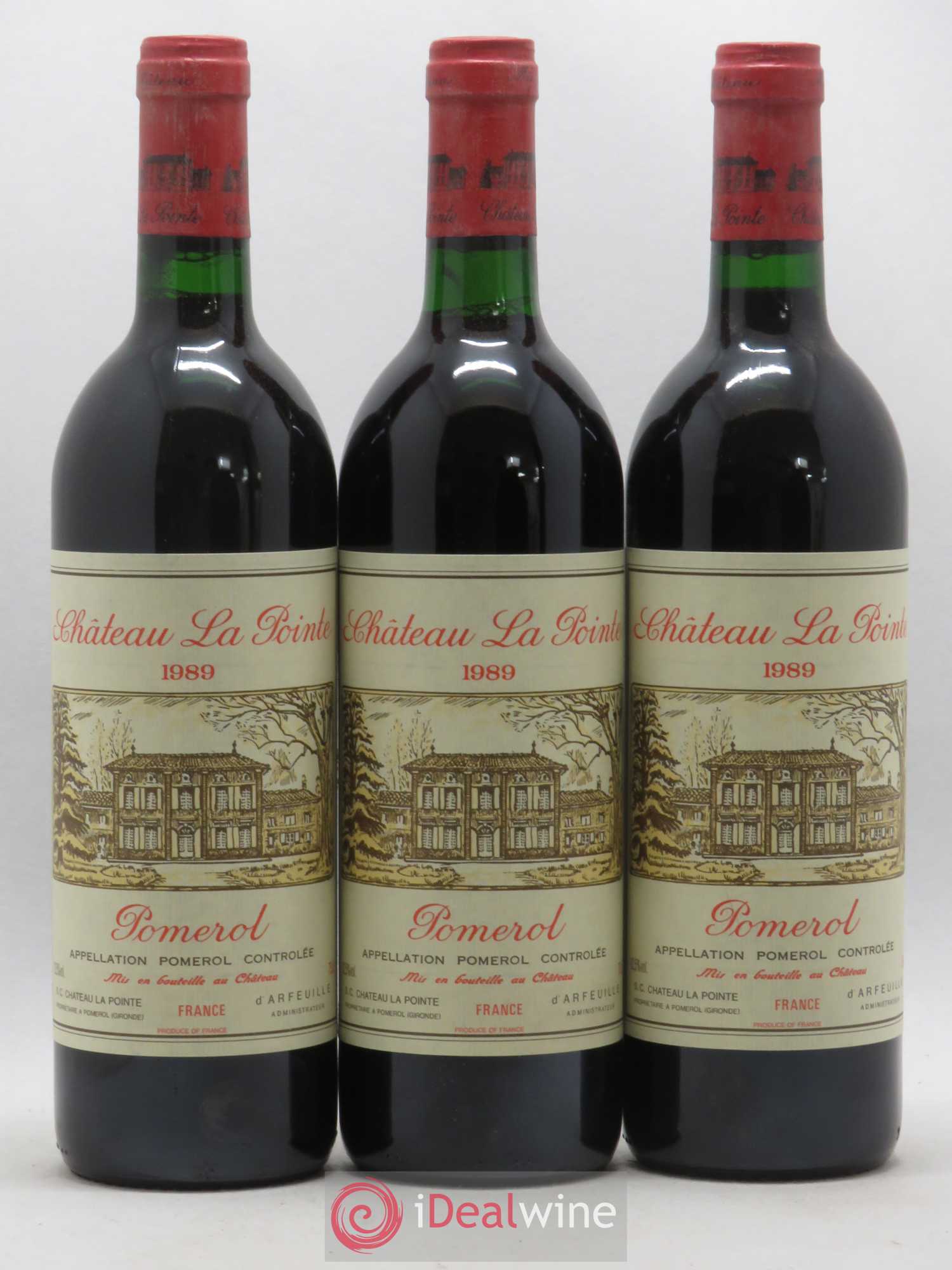Château la Pointe 1989 - Lot de 12 bouteilles - 4