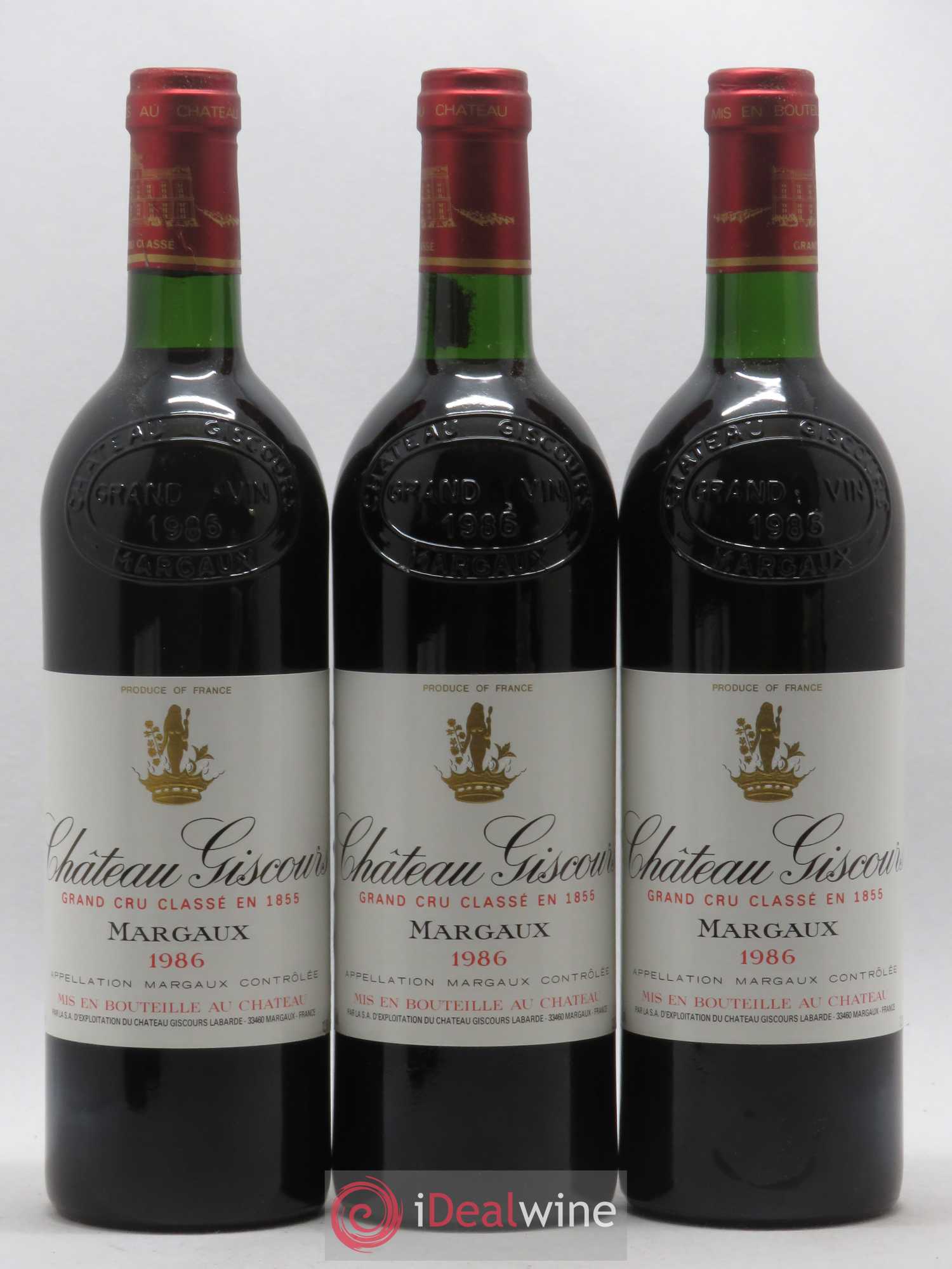Château Giscours 3ème Grand Cru Classé 1986 - Lot de 12 bouteilles - 2