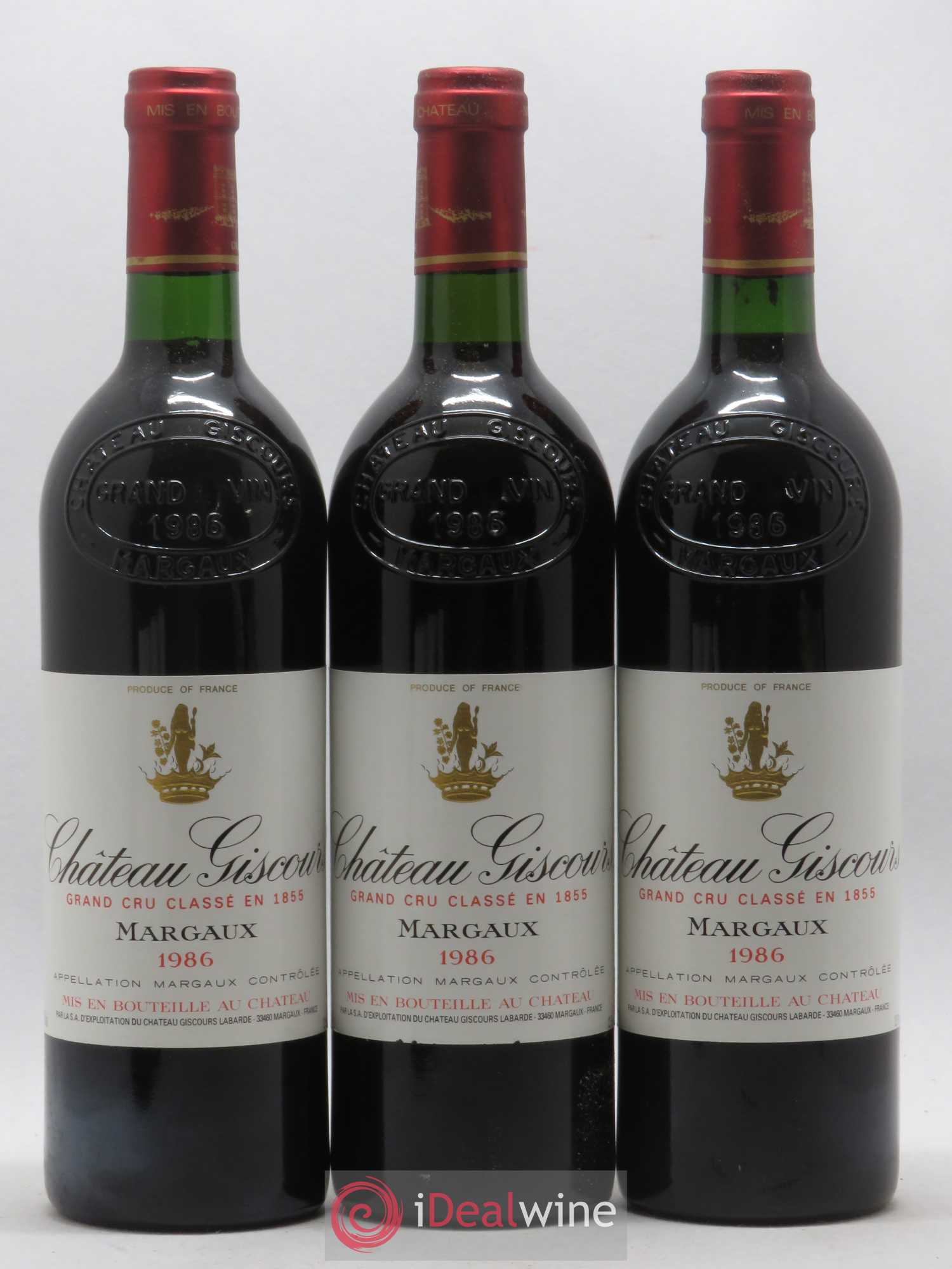 Château Giscours 3ème Grand Cru Classé 1986 - Lot de 12 bouteilles - 4
