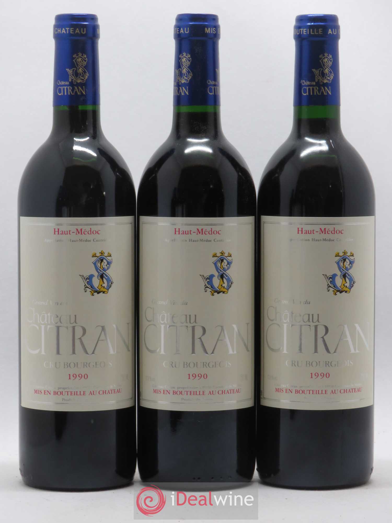 Château Citran Cru Bourgeois 1990 - Lot de 12 bouteilles - 2