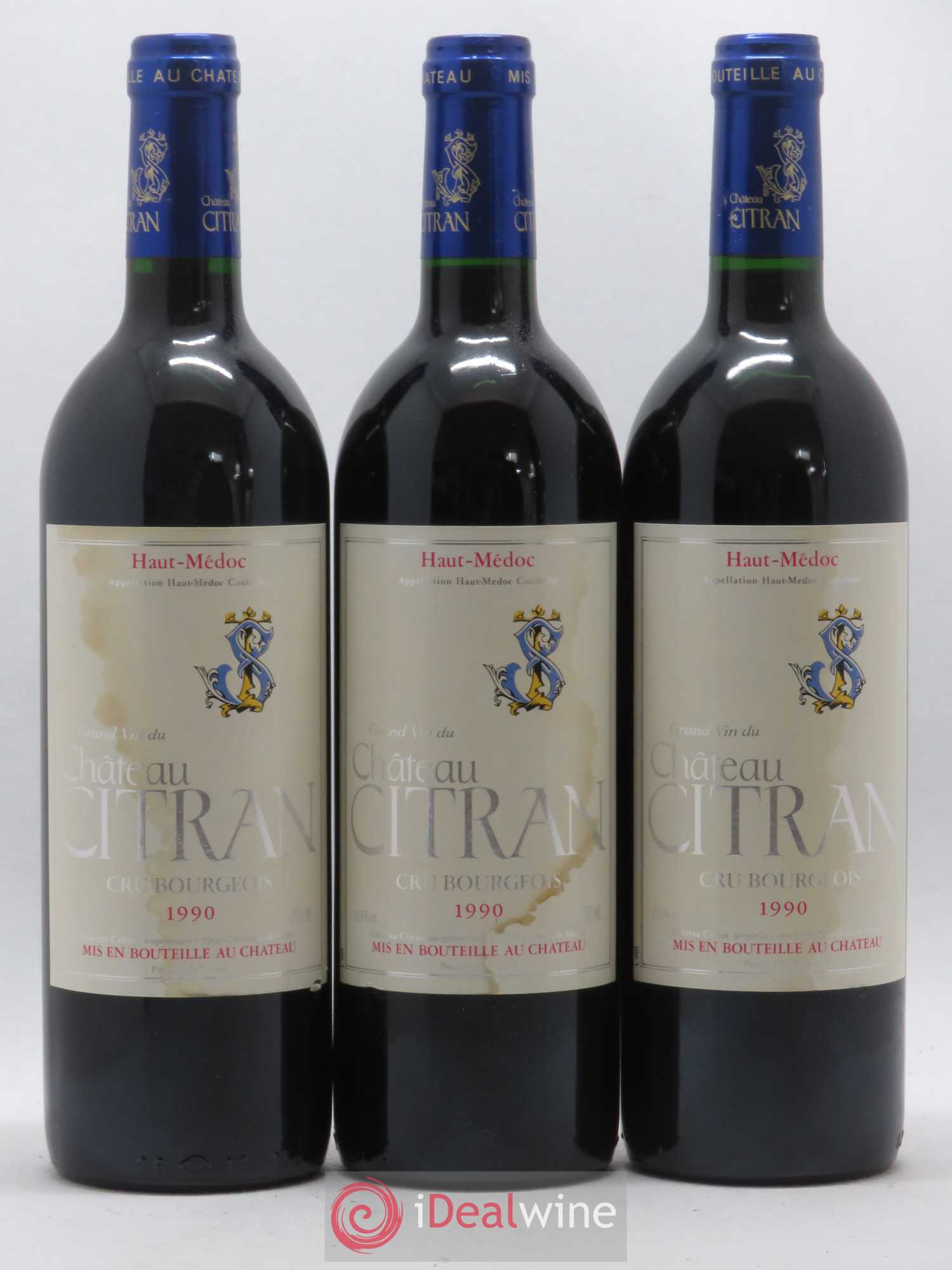 Château Citran Cru Bourgeois 1990 - Lot de 12 bouteilles - 3
