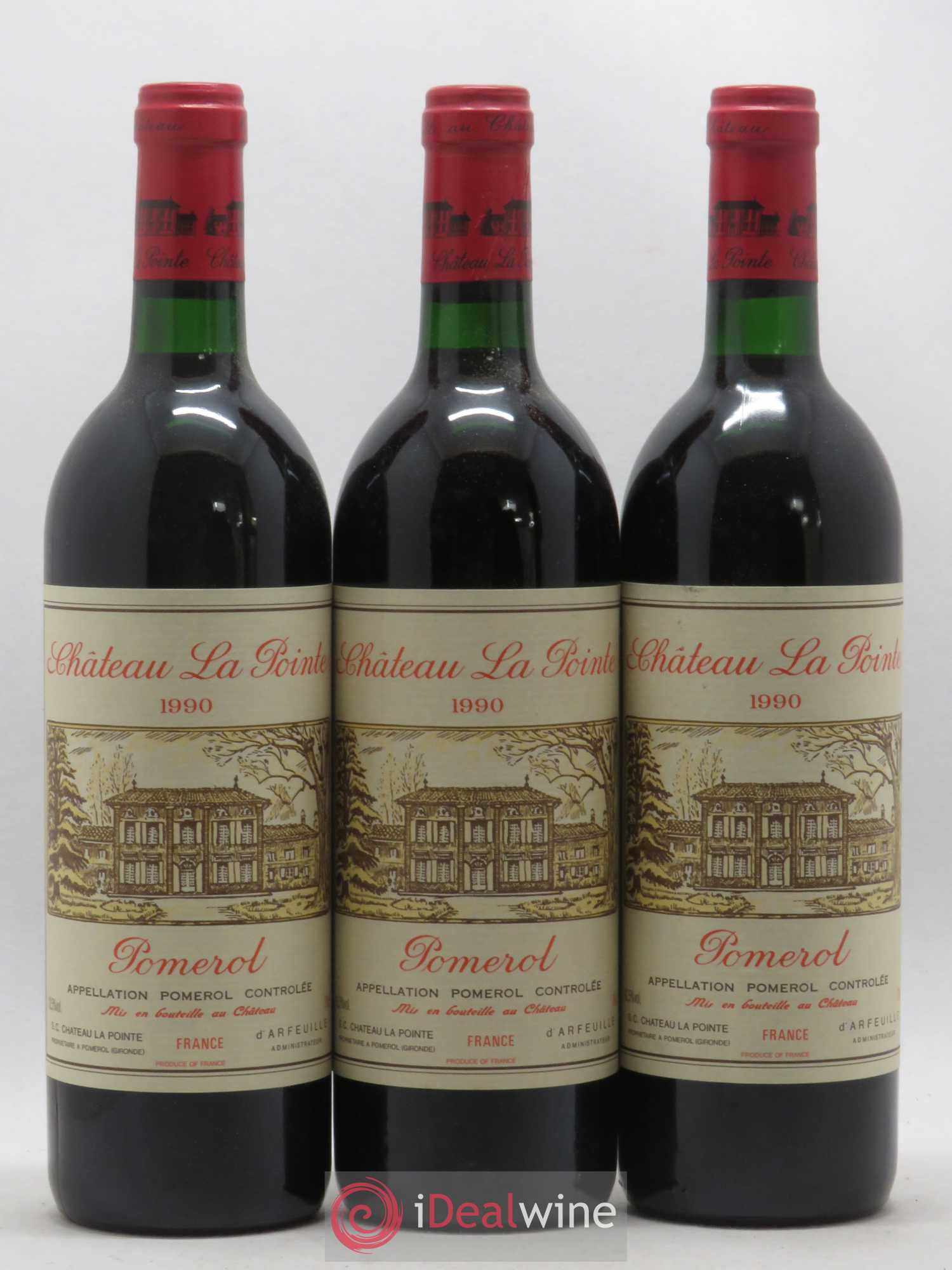 Château la Pointe 1990 - Lot de 12 bouteilles - 3