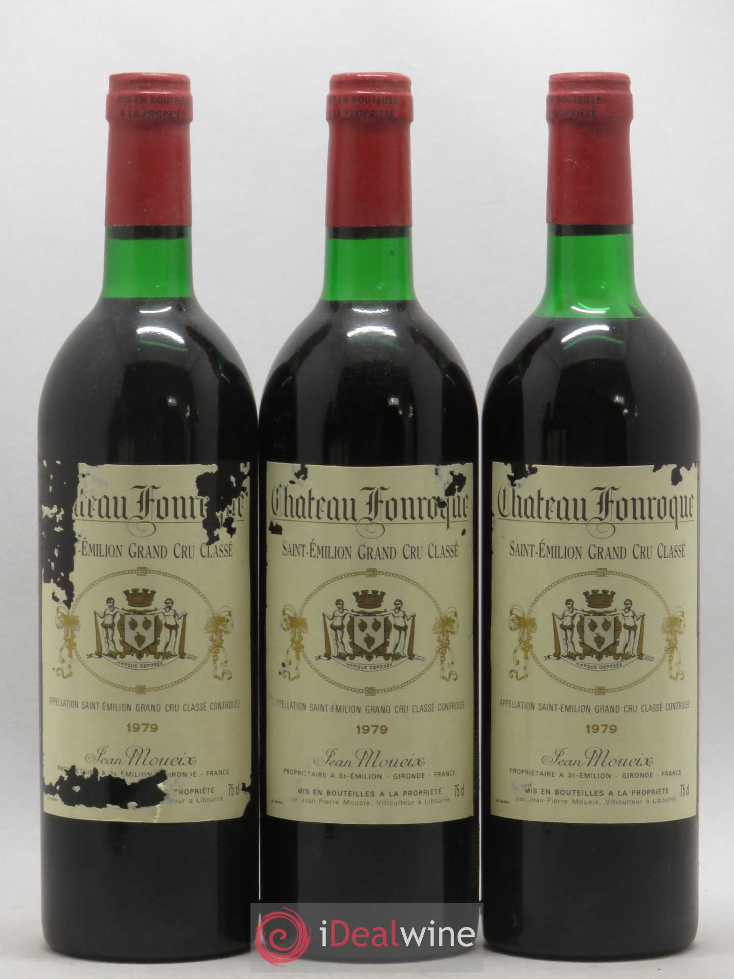 Château Fonroque Grand Cru Classé 1979 - Lot de 12 bouteilles - 2