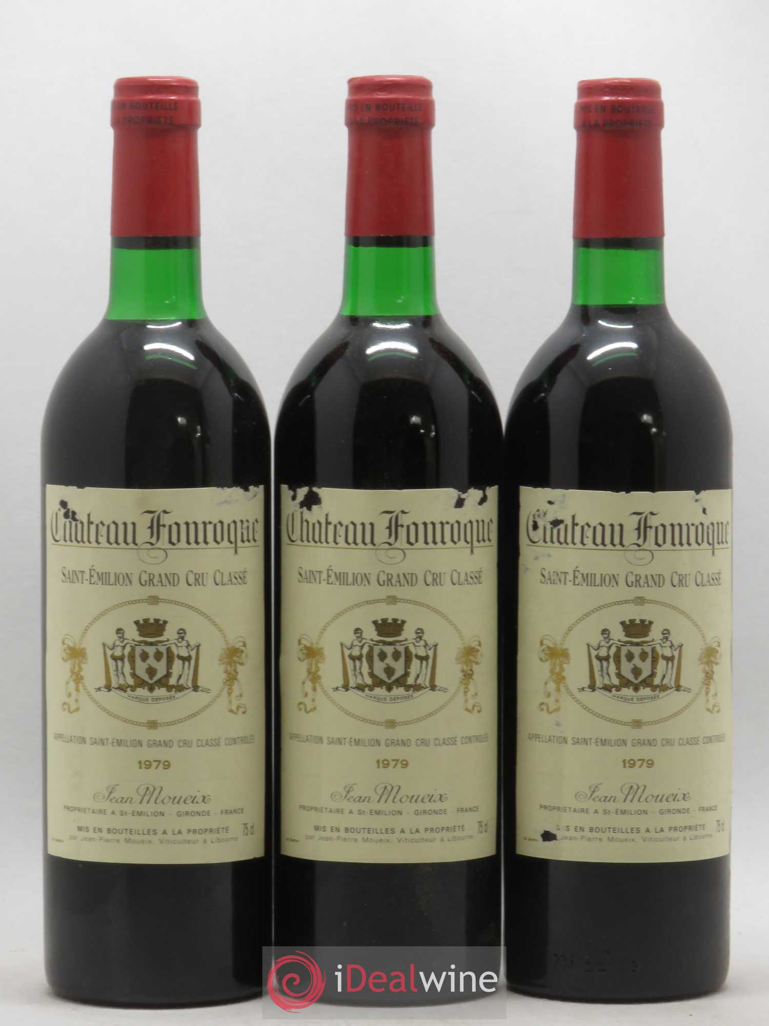 Château Fonroque Grand Cru Classé 1979 - Lot de 12 bouteilles - 3