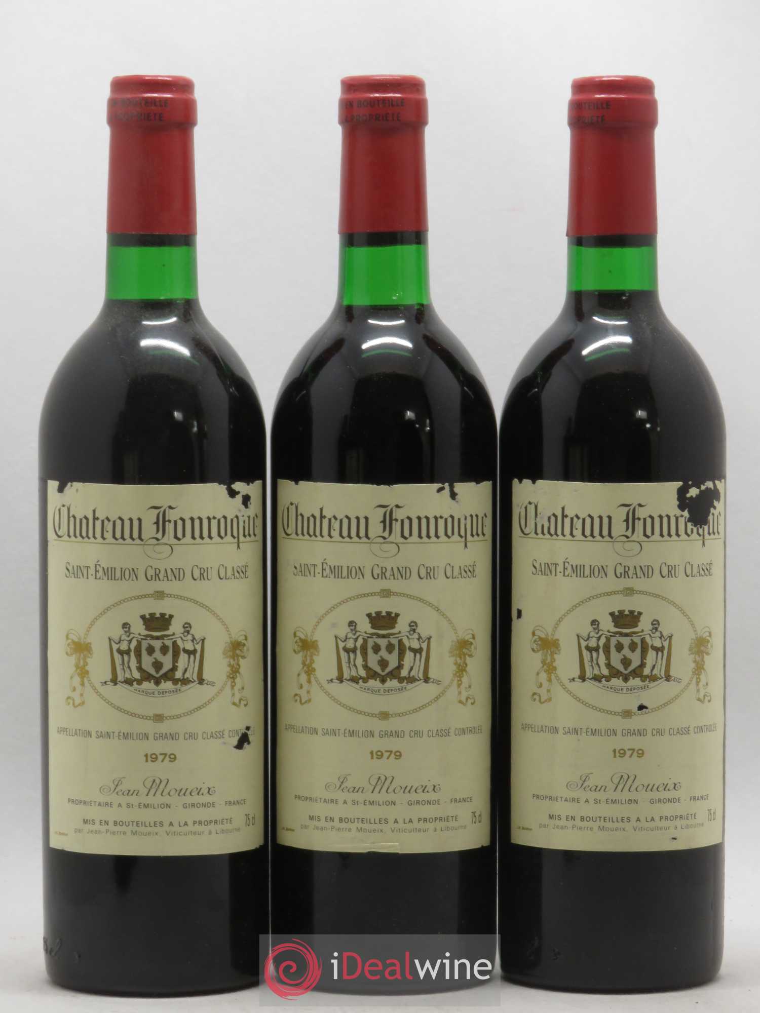 Château Fonroque Grand Cru Classé 1979 - Lot de 12 bouteilles - 4
